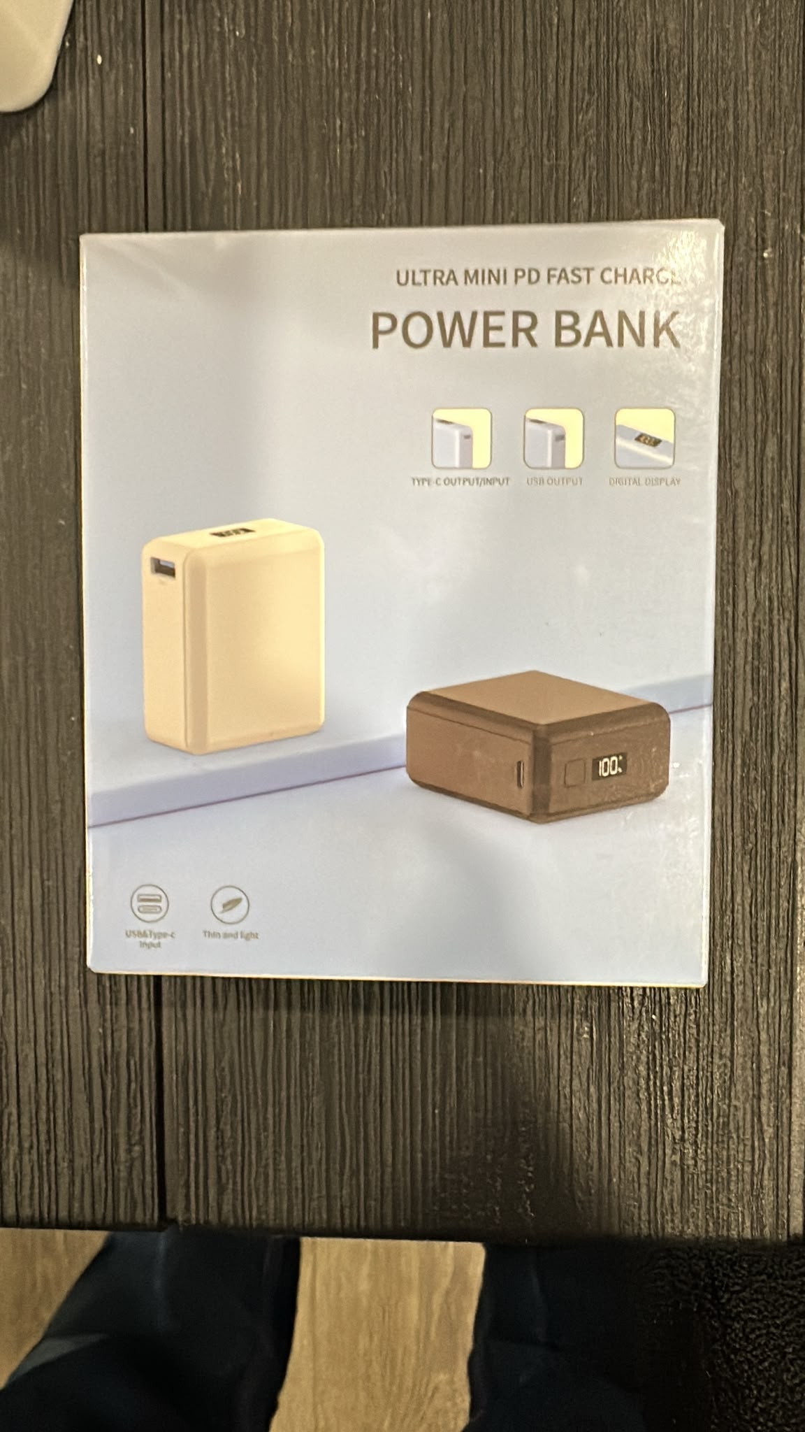 Handy Innovations PD Power Bank – White & Black