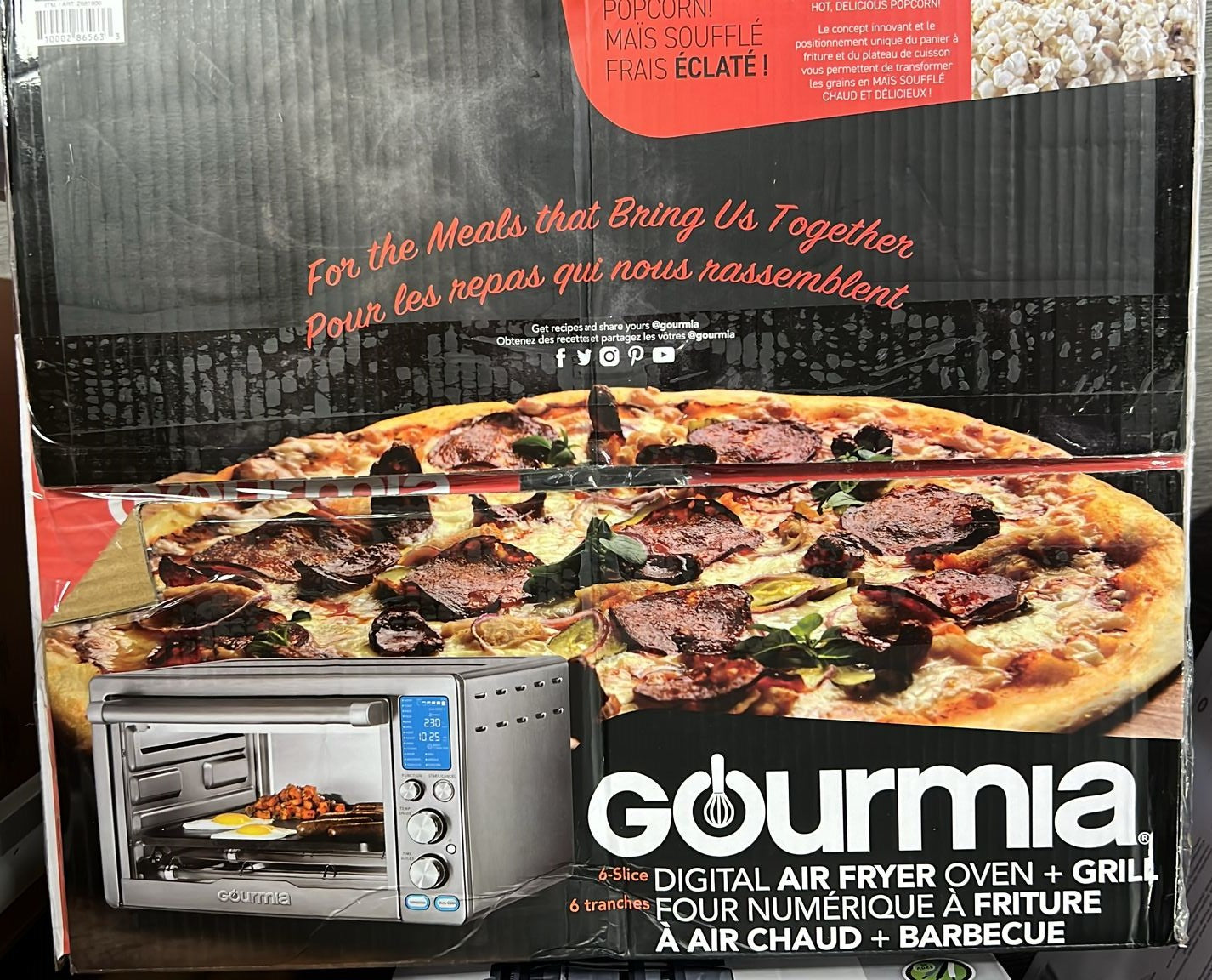 Gourmia Digital Air Fryer Oven and Grill