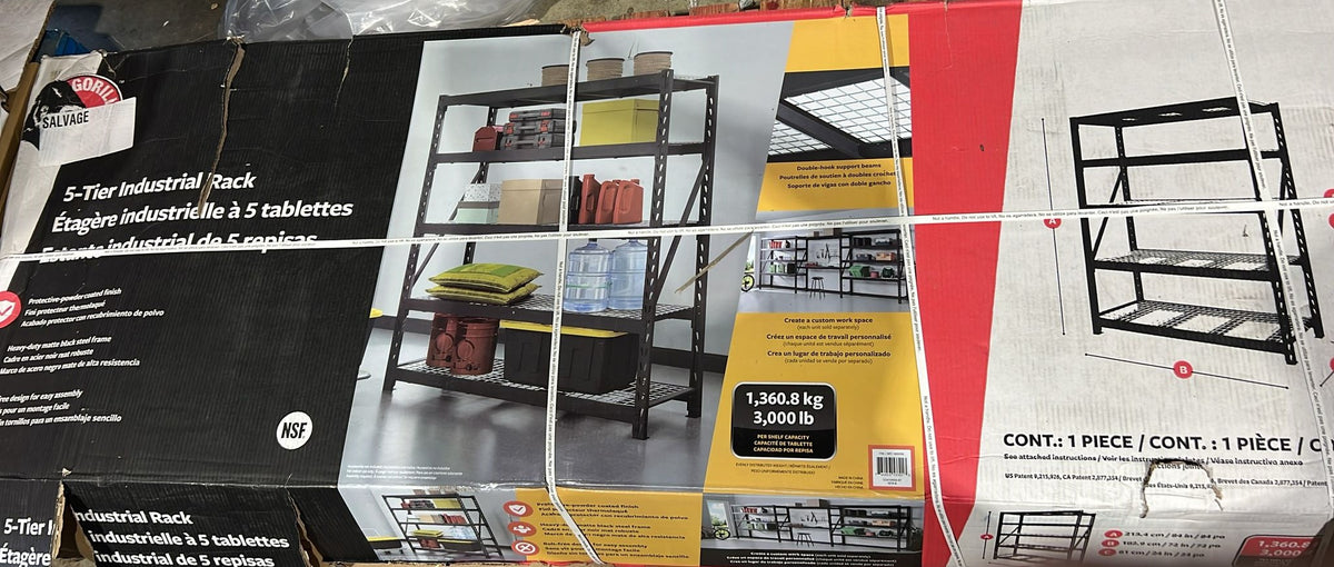 Goriall Rack Gorilla Rack 5-tier Industrial Rack