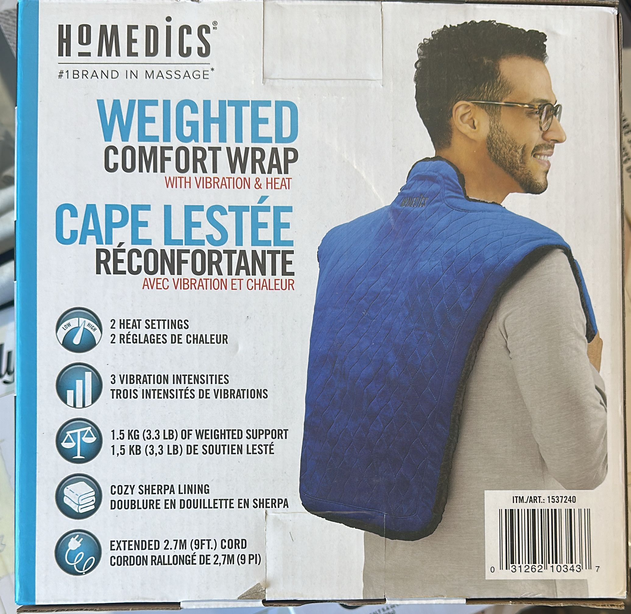 HOMEDICS WEIGHTED COMFORT WRAP