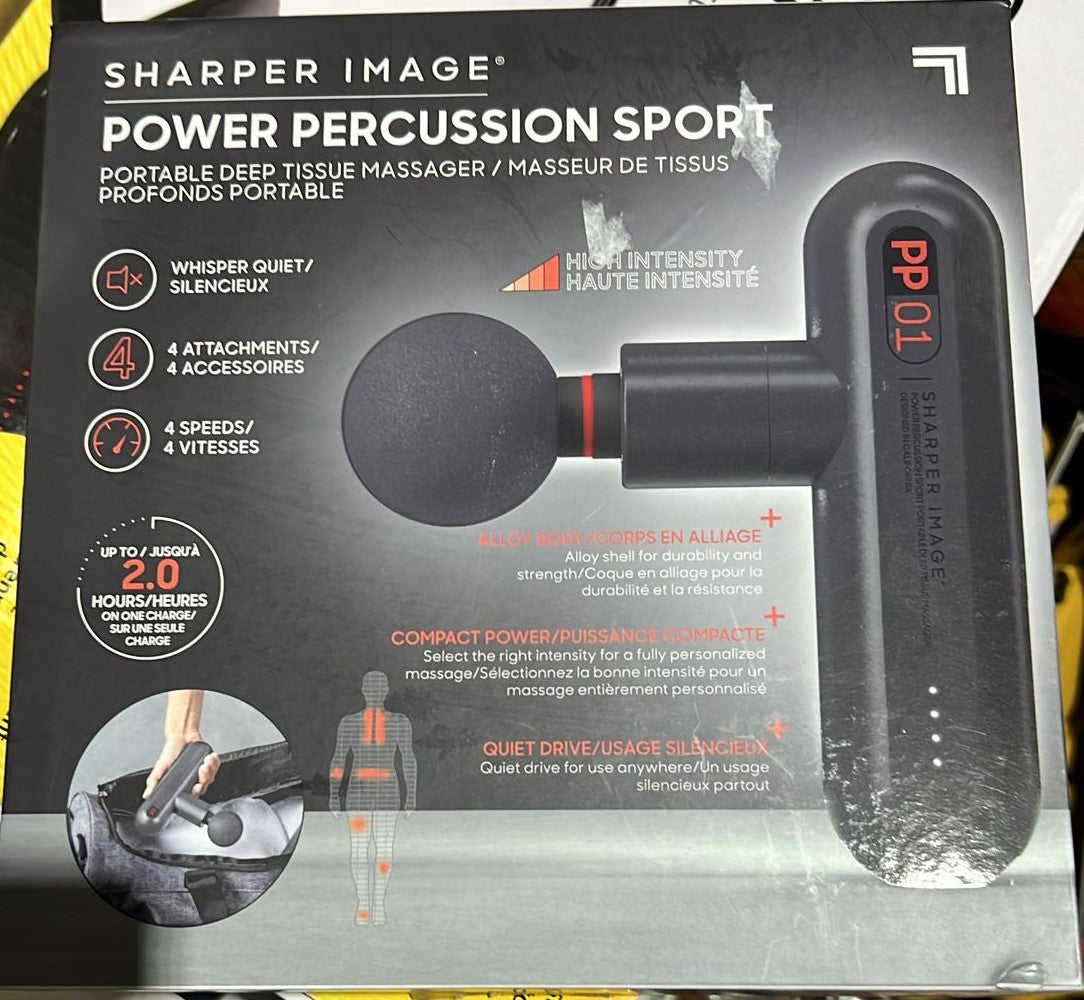 Sharper Image Compact Sport Power Percussion Massager