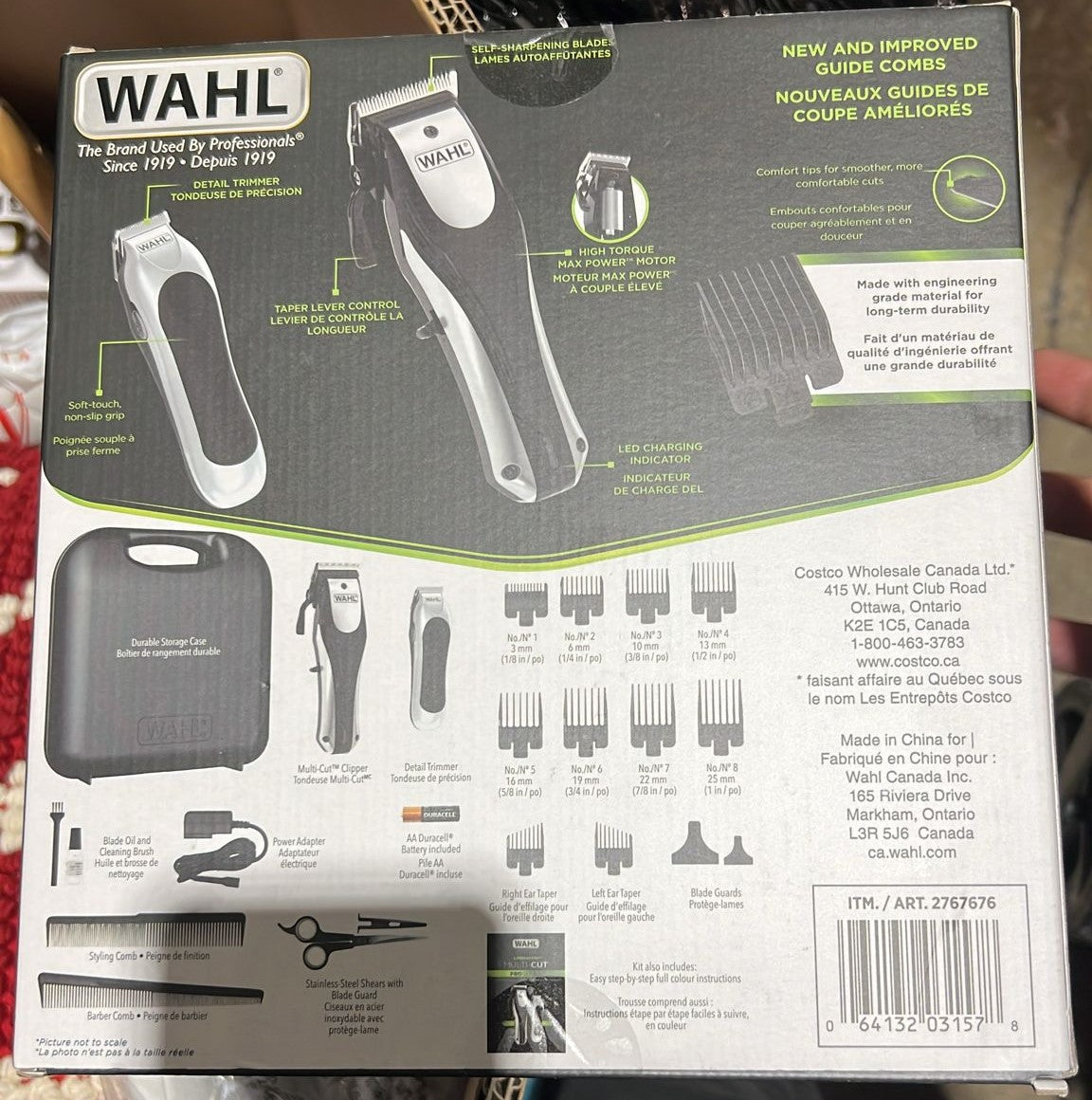 Wahl Pro Series Multi-Cut Cord/Cordless Complete Haircutting Kit