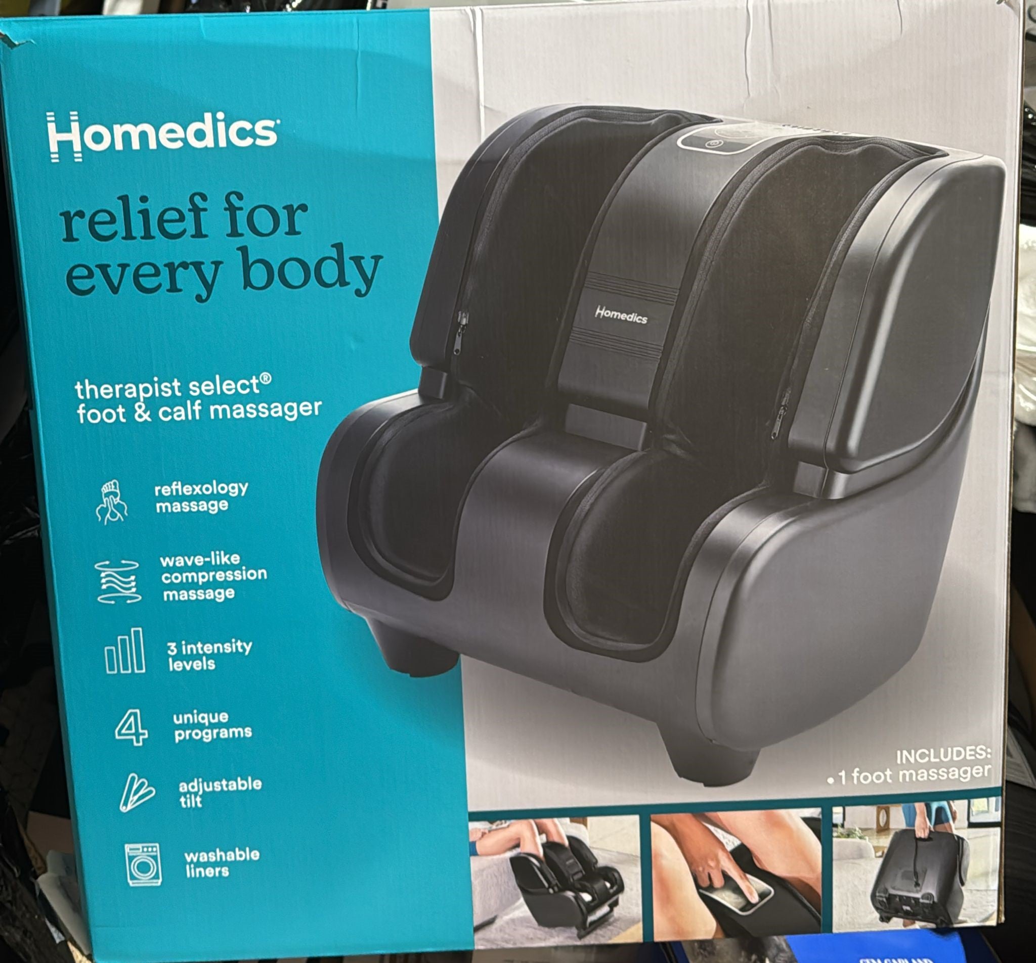 HoMedics Therapist Select Foot & Calf Massager