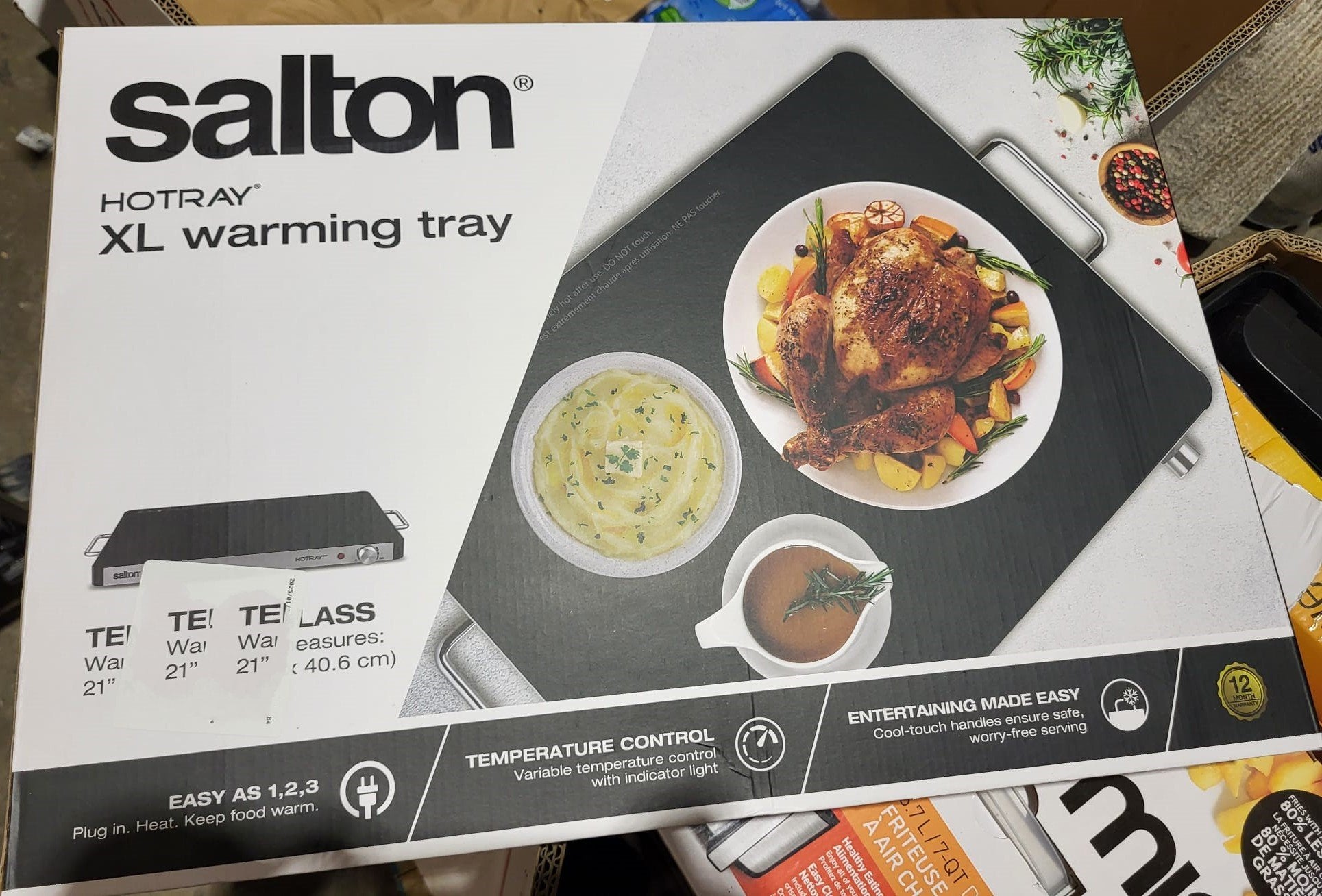 Salton Hotray XL Warming Tray