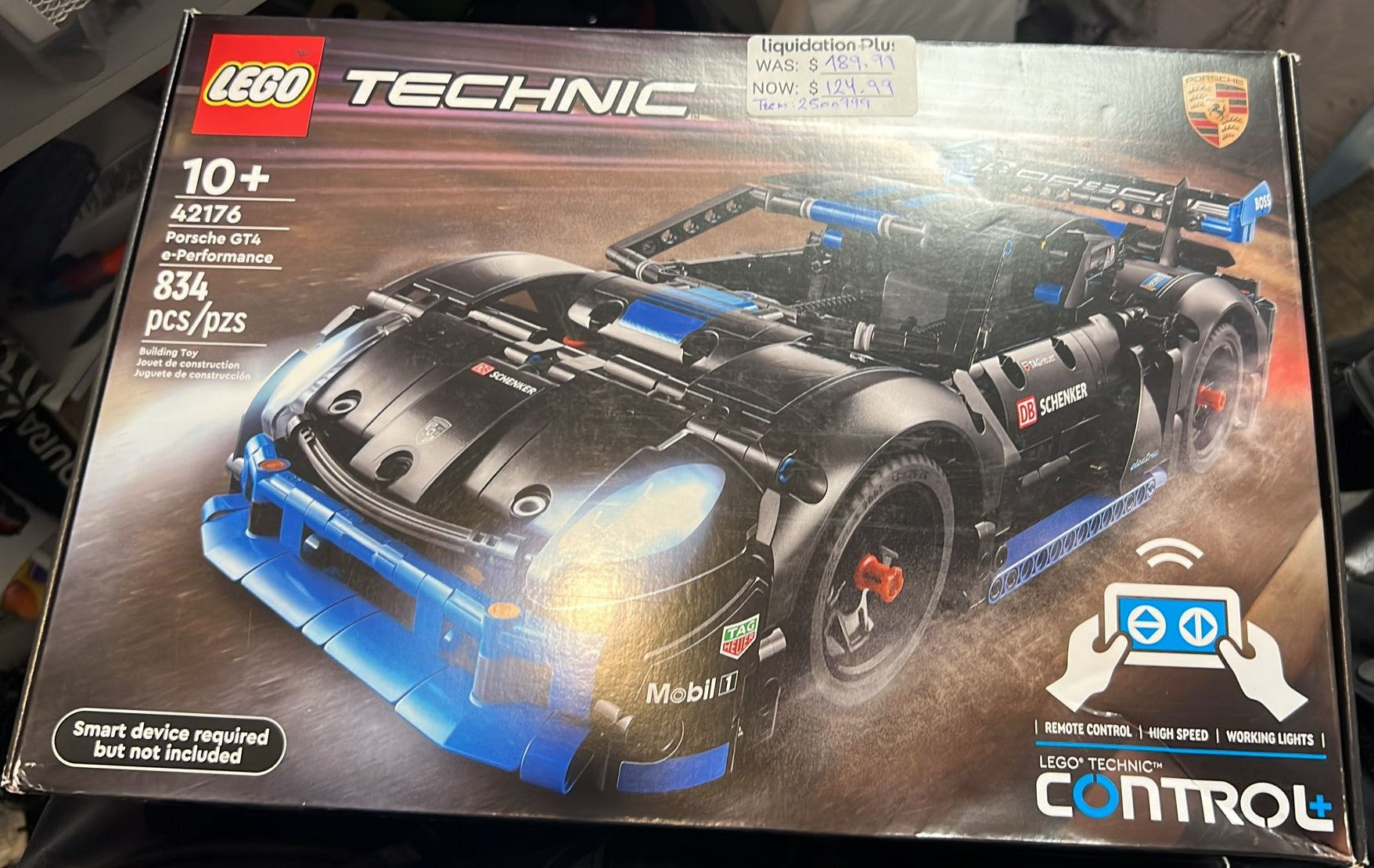 Lego Technic Porsche GT4 e-Performance Race Car