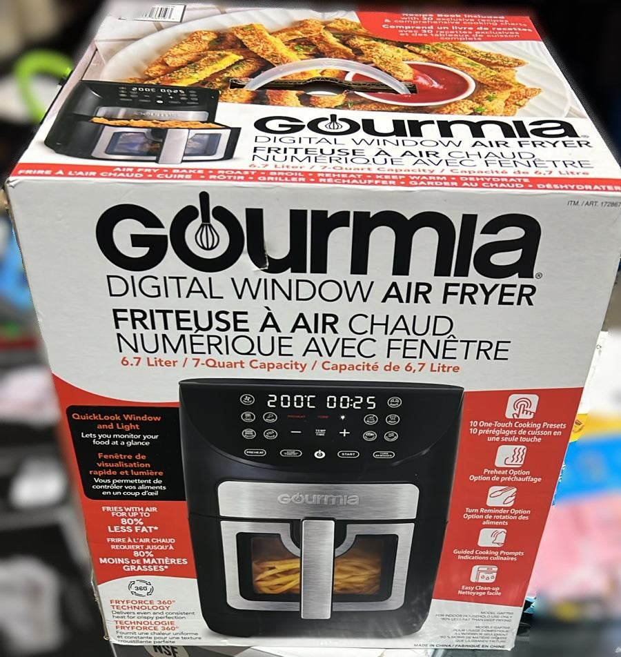 Gourmia 6.7-L / 7-QT Digital Window Air Fryer