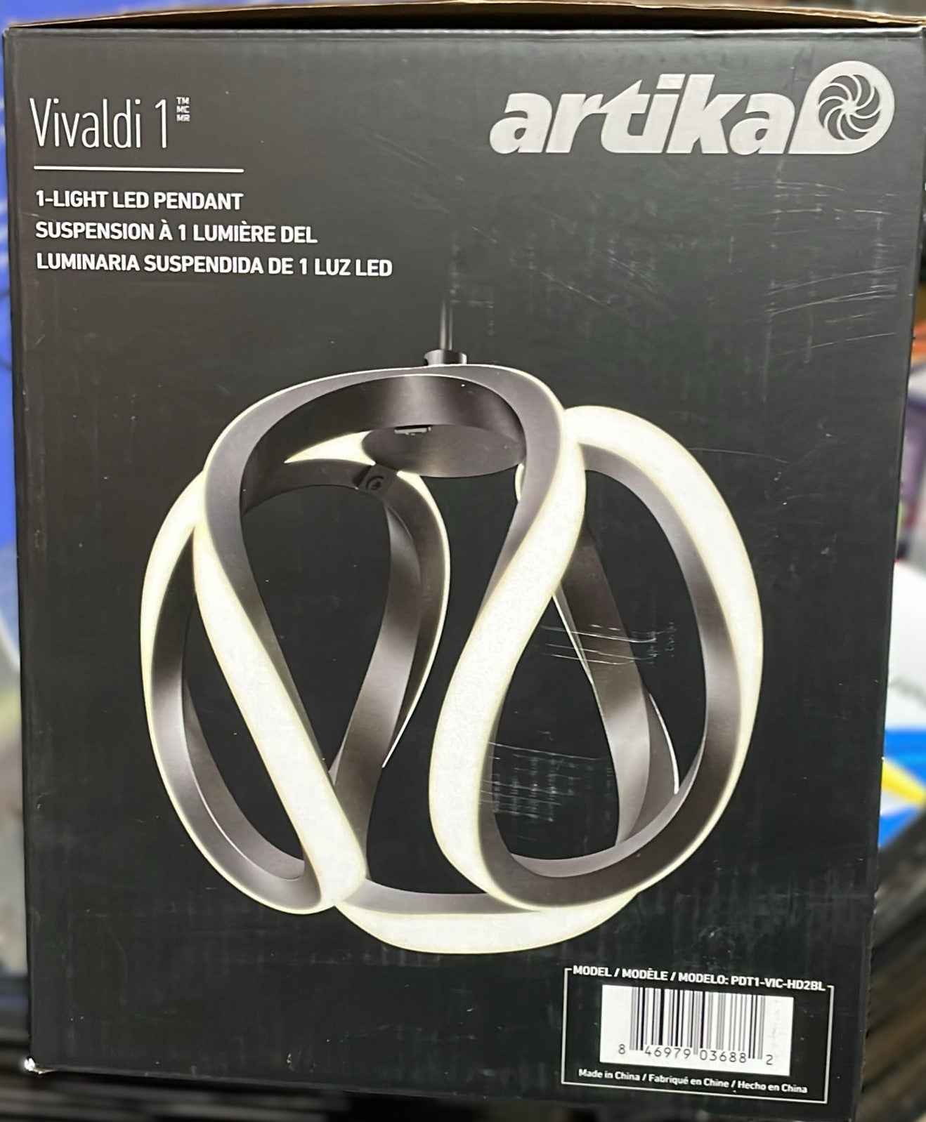 Artika Vivaldi 1-light Pendant Light