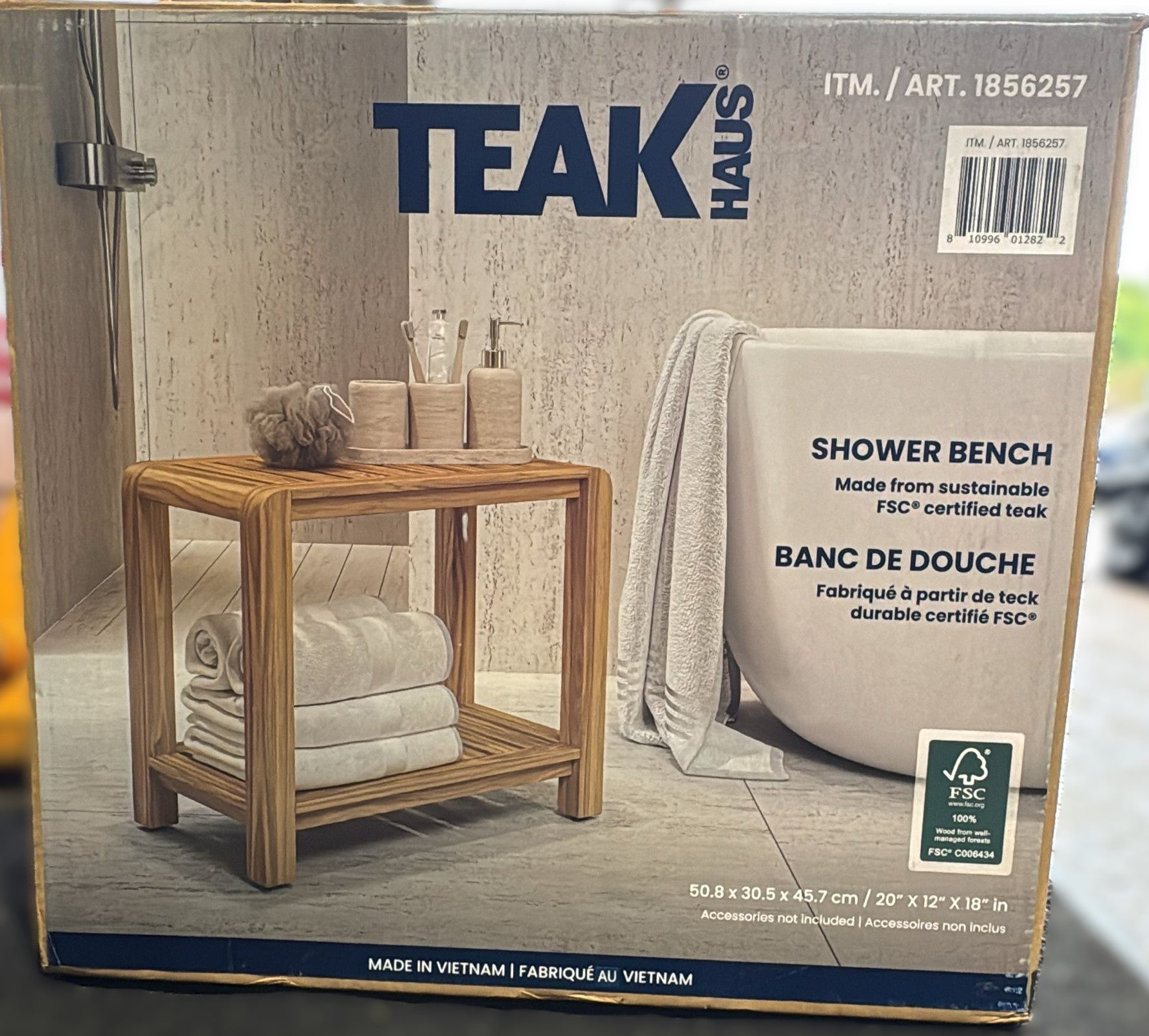 Teakhaus Teak Wood Bench