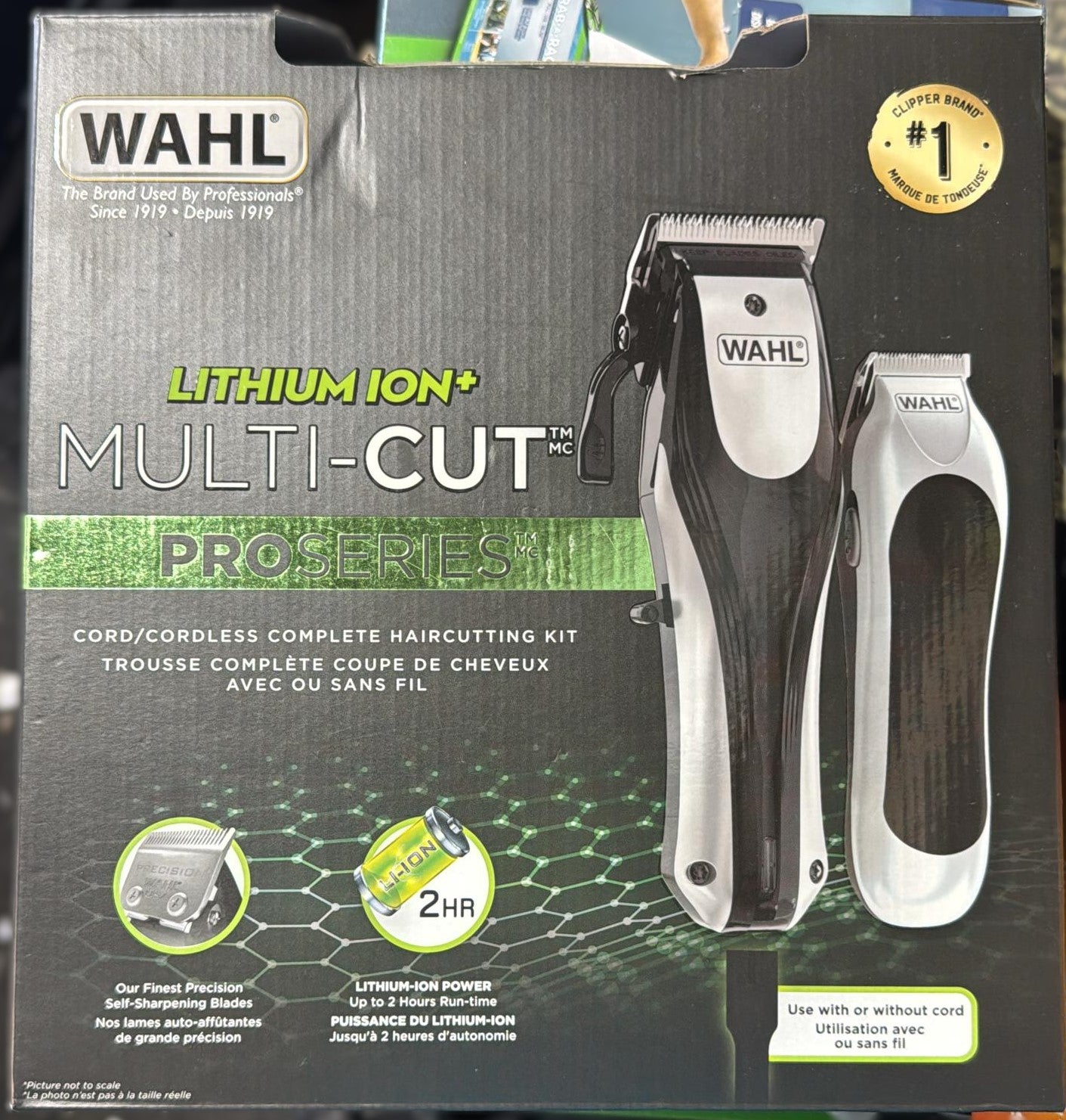 Wahl Pro Series Multi-Cut Cord/Cordless Complete Haircutting Kit