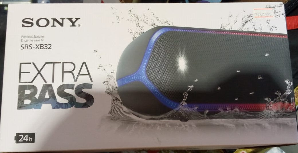SONY SRS-XB32 EXTRA BASS BLUETOOTH SPEAKER