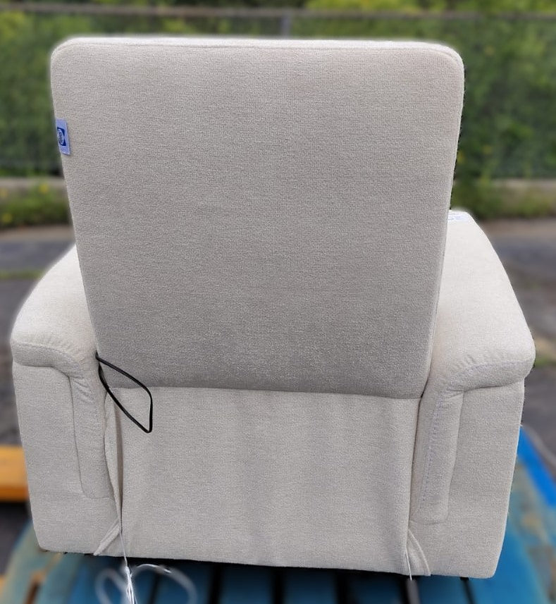 Sealy Jann Cream Recliner