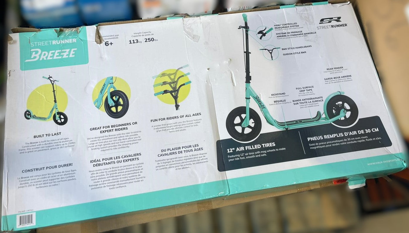 Street Runner Breeze – BMX Cruising Scooter