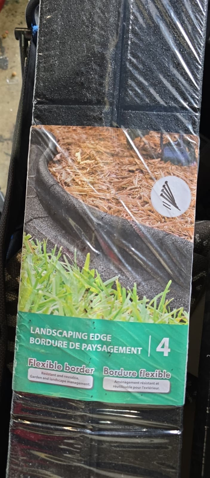 TECHNOFLEX LANDSCAPING EDGE PACK OF 4