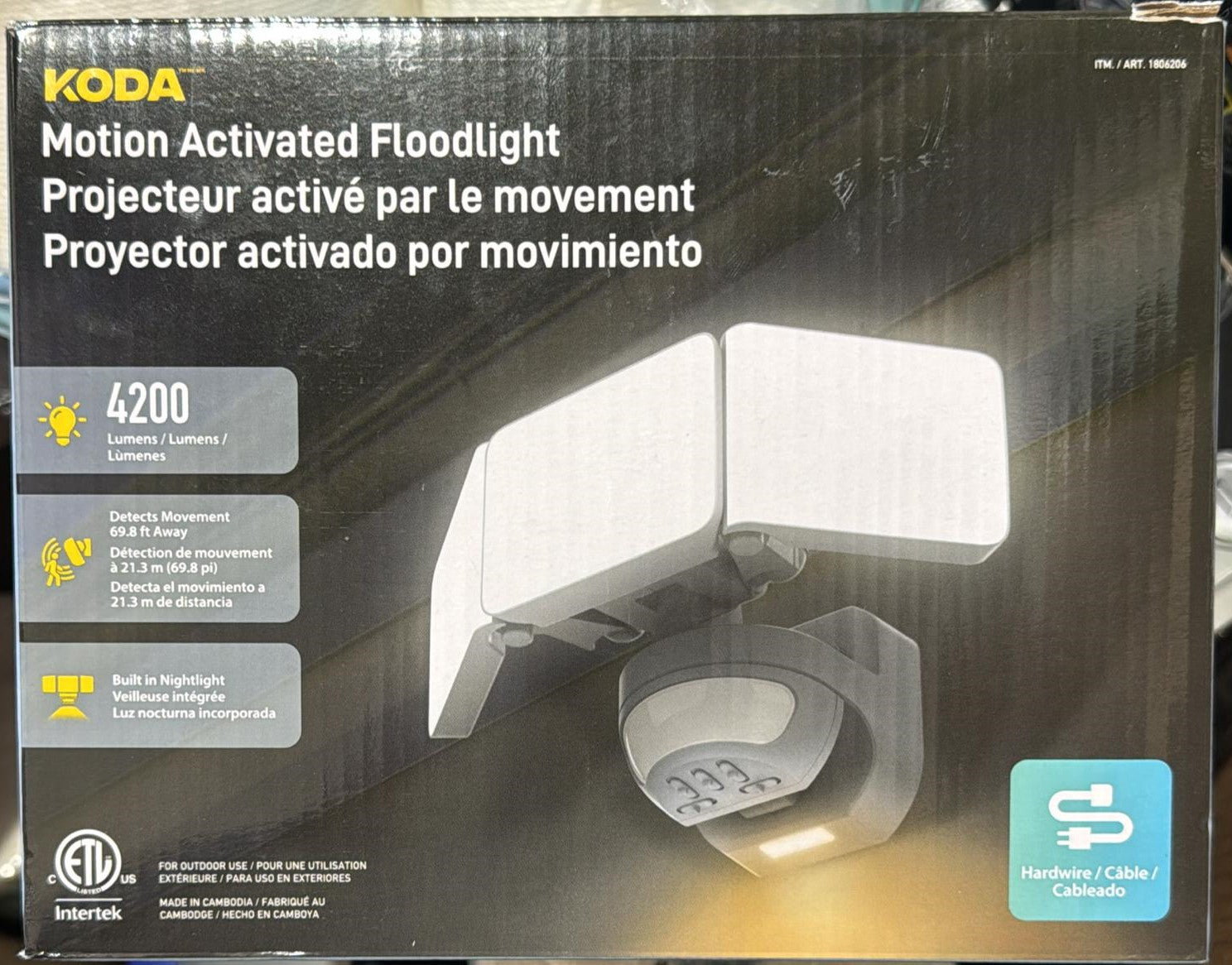 KODA LED Motion Security Light