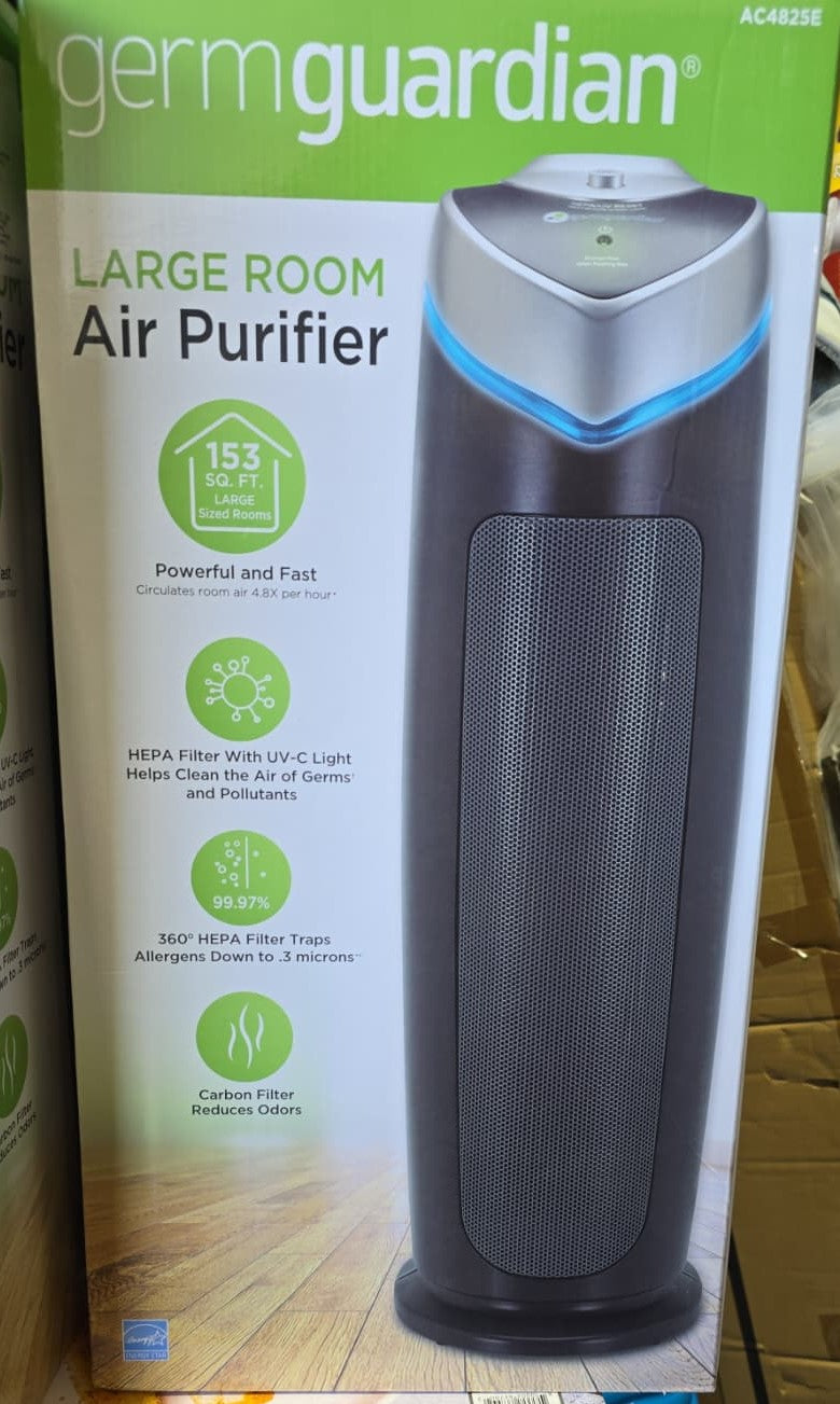 GermGuardian 55.8 cm (22 in.) 4-in-1 UV-C Tower Air Purifier