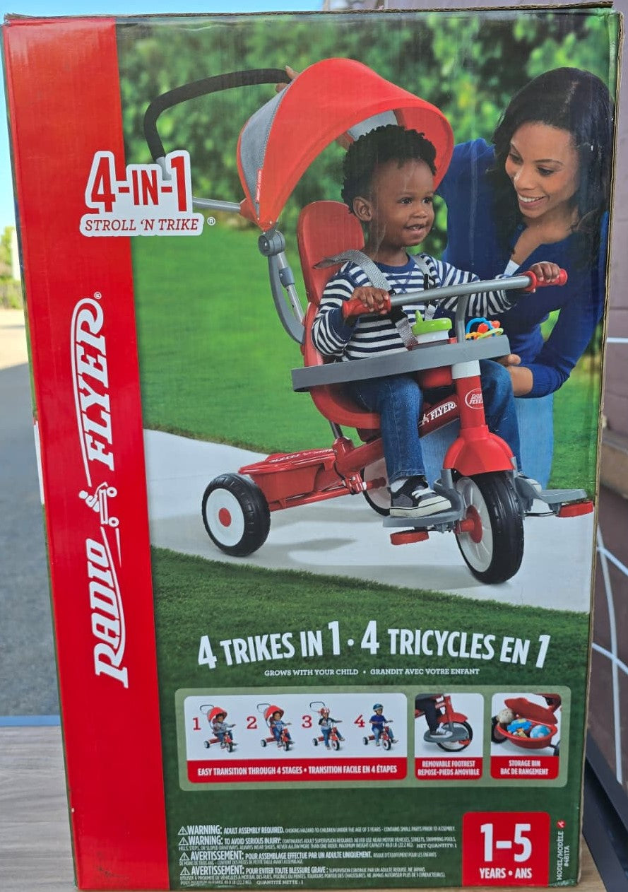 Radio Flyer 4 Trikes in 1