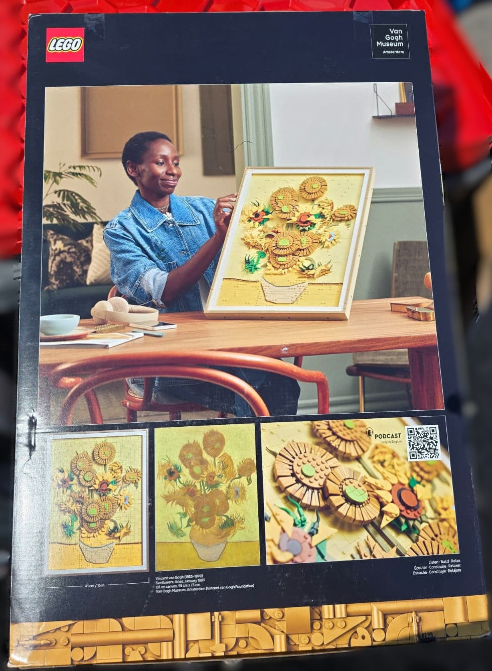 LEGO VINCENT VAN GOGH SUNFLOWERS