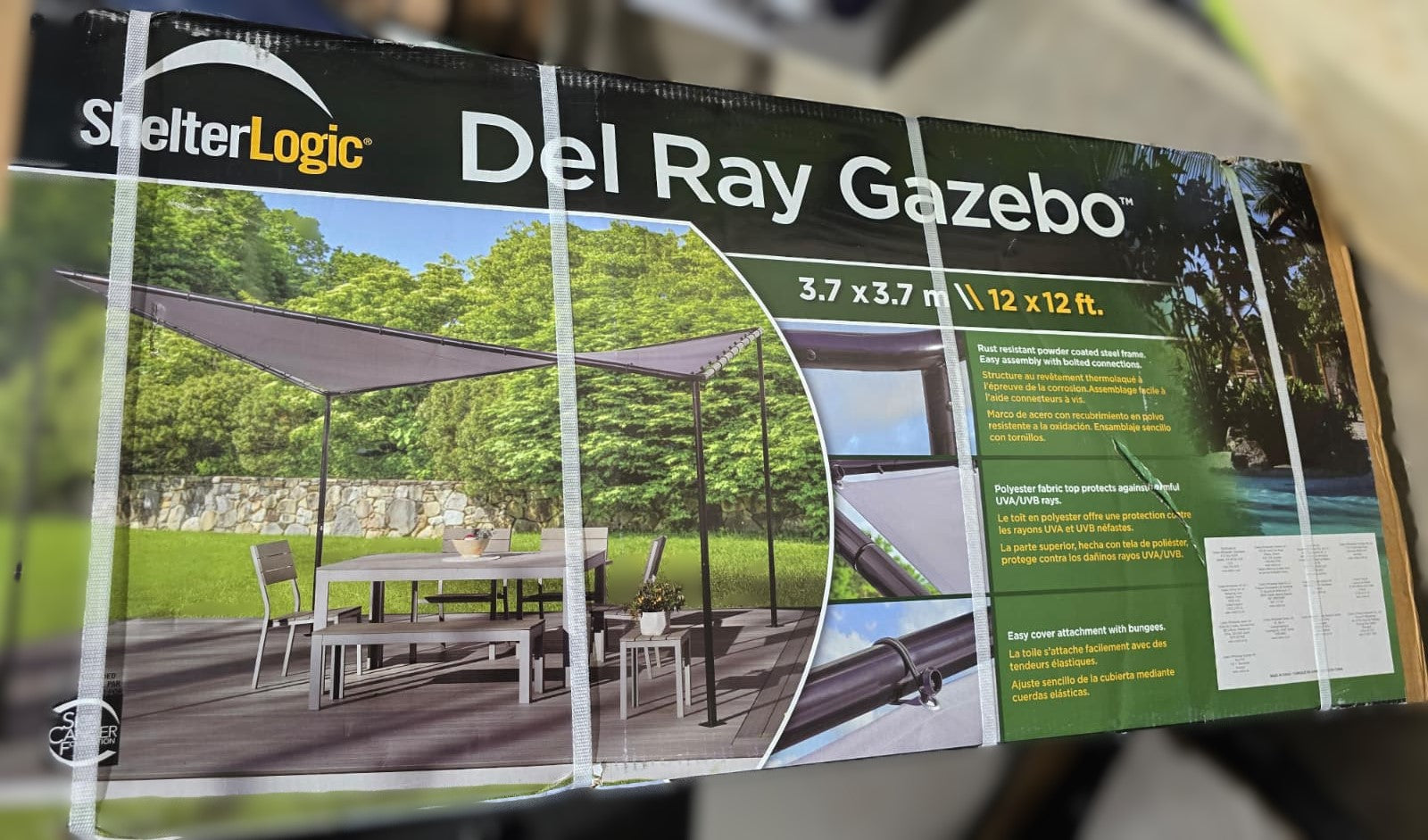 Shelterlogic 12 ft. x 12 ft. Del Ray Gazebo