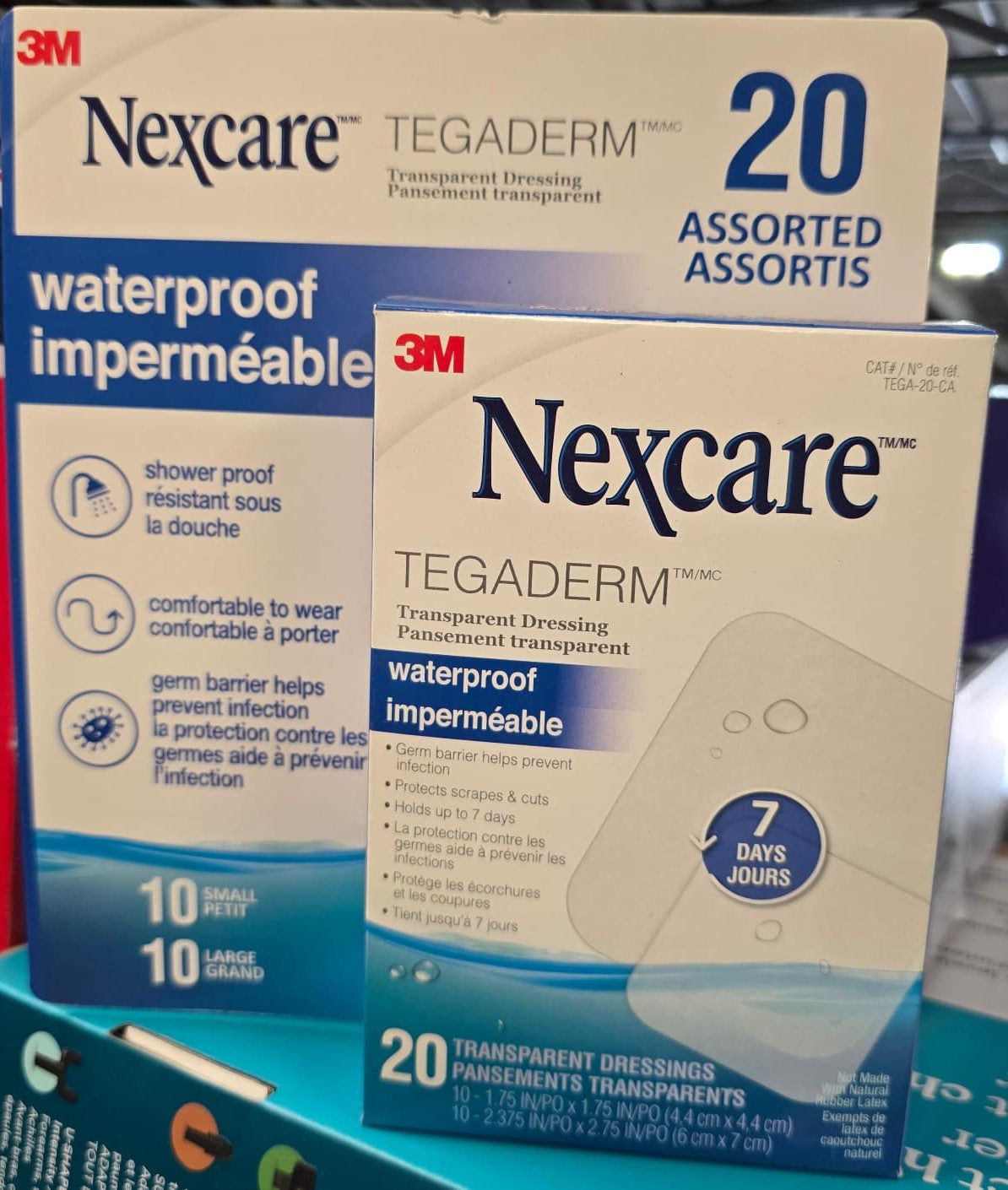 NEXCARE TEGADERM DRESSING 20 CT