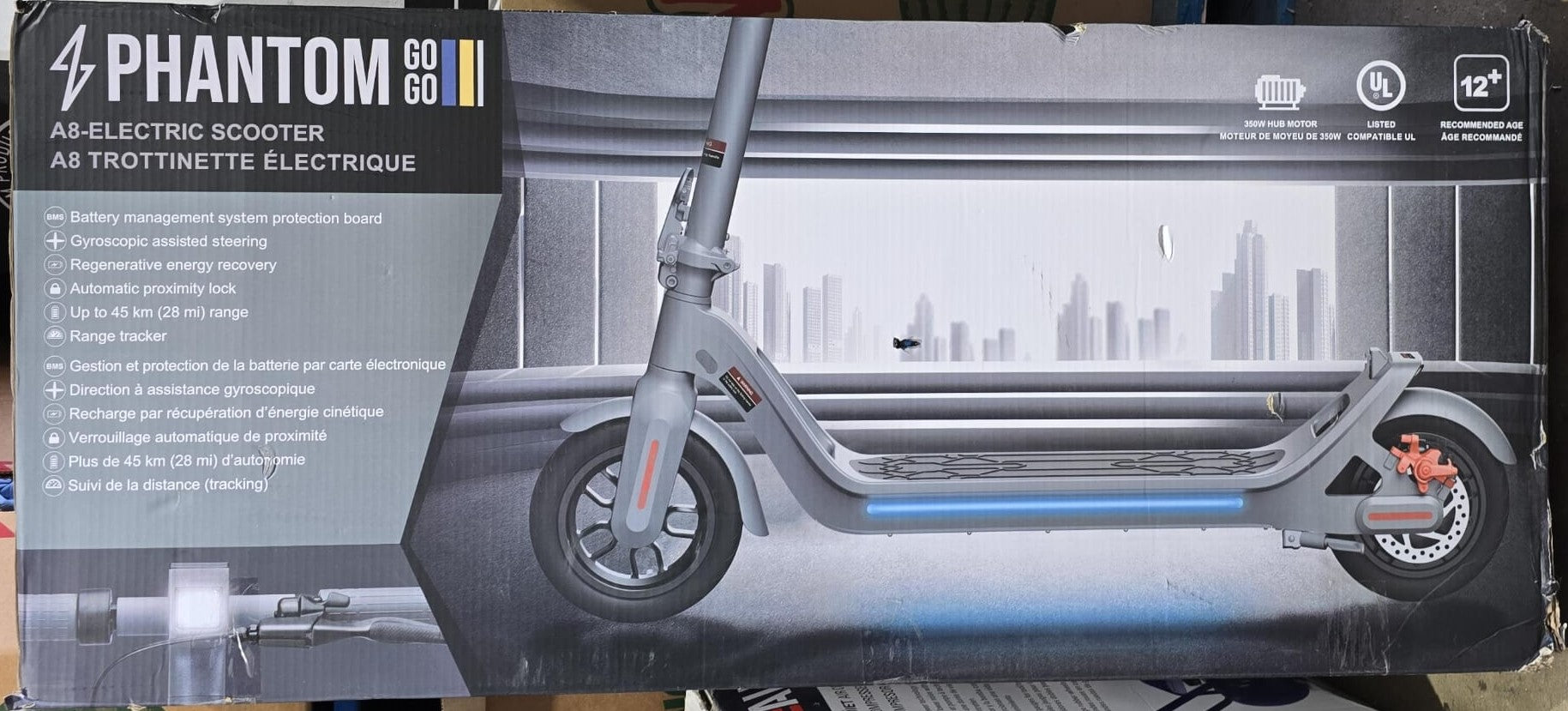 Phantomgogo A8 Electric Scooter