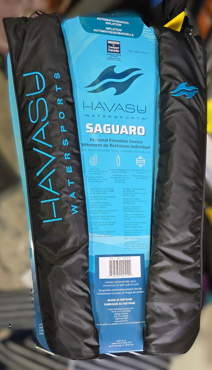 Havasu Saguaro 24 gm Automatic / Manual Inflatable PFD