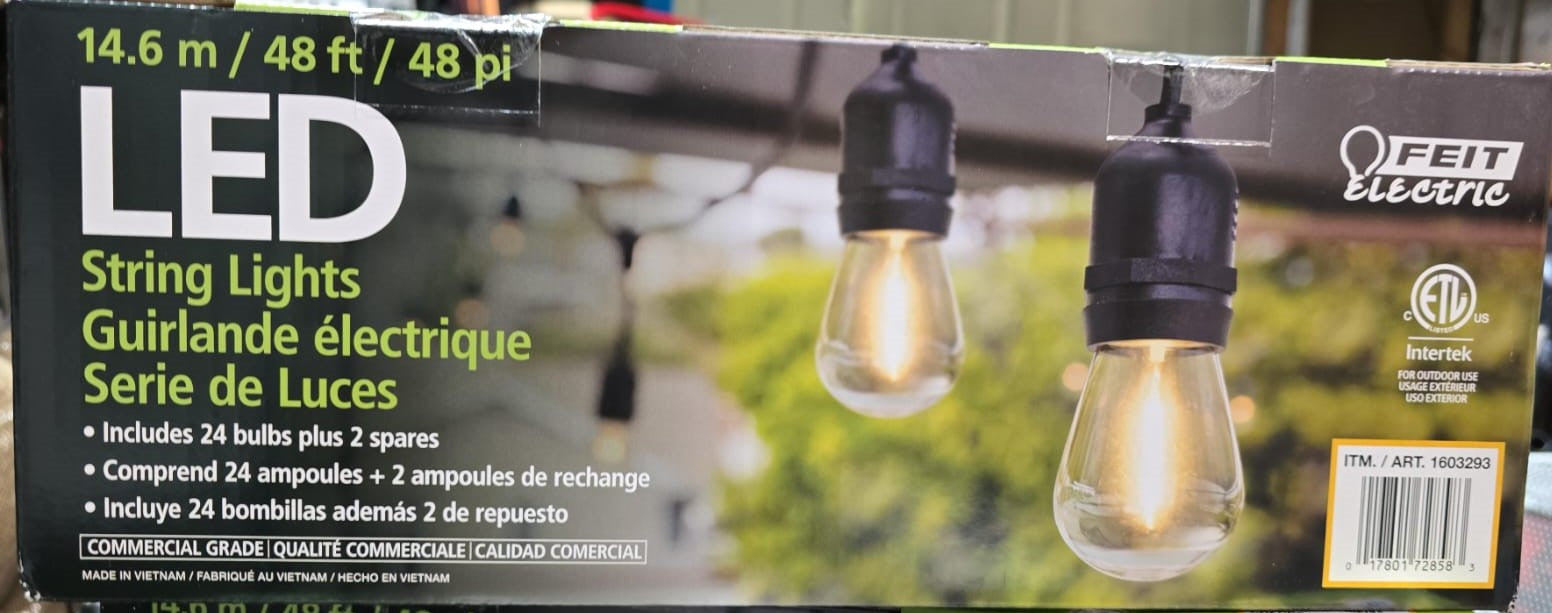 Feit LED String Lights 14.63 m (48 ft.)