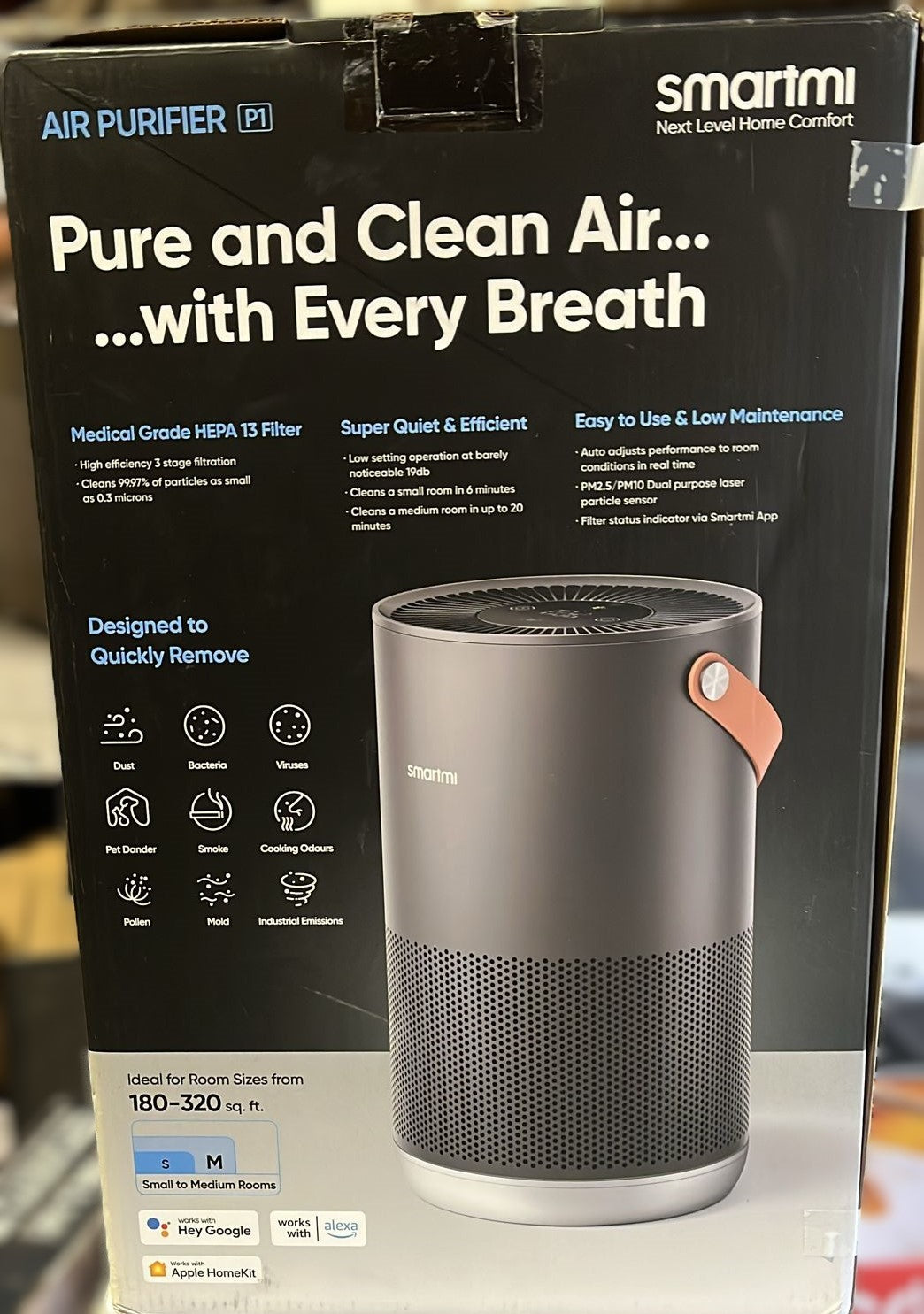 Smartmi Air Purifier P1 with True HEPA Filter