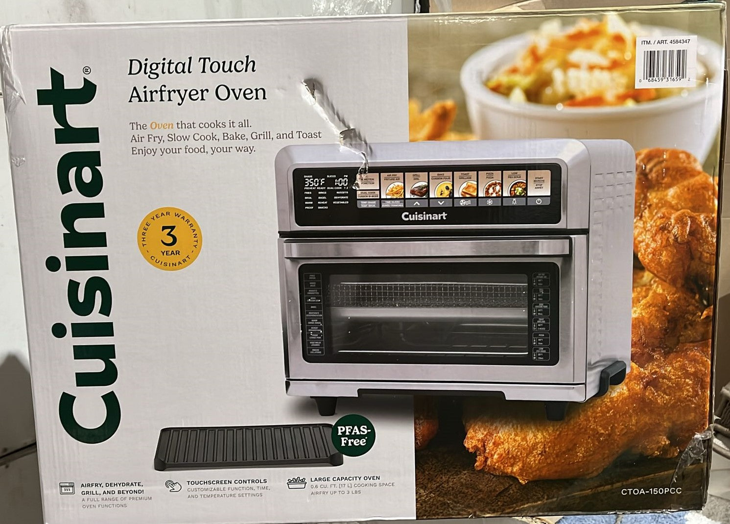 Cuisinart Digital Touch Airfryer Oven