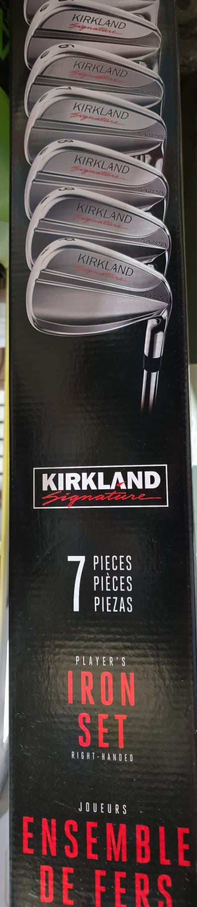 Kirkland Signature 7 Piece Golf Iron Set Stiff Flex