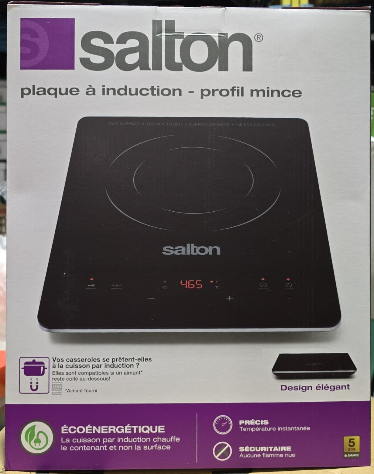 Salton Slim Induction Cooktop