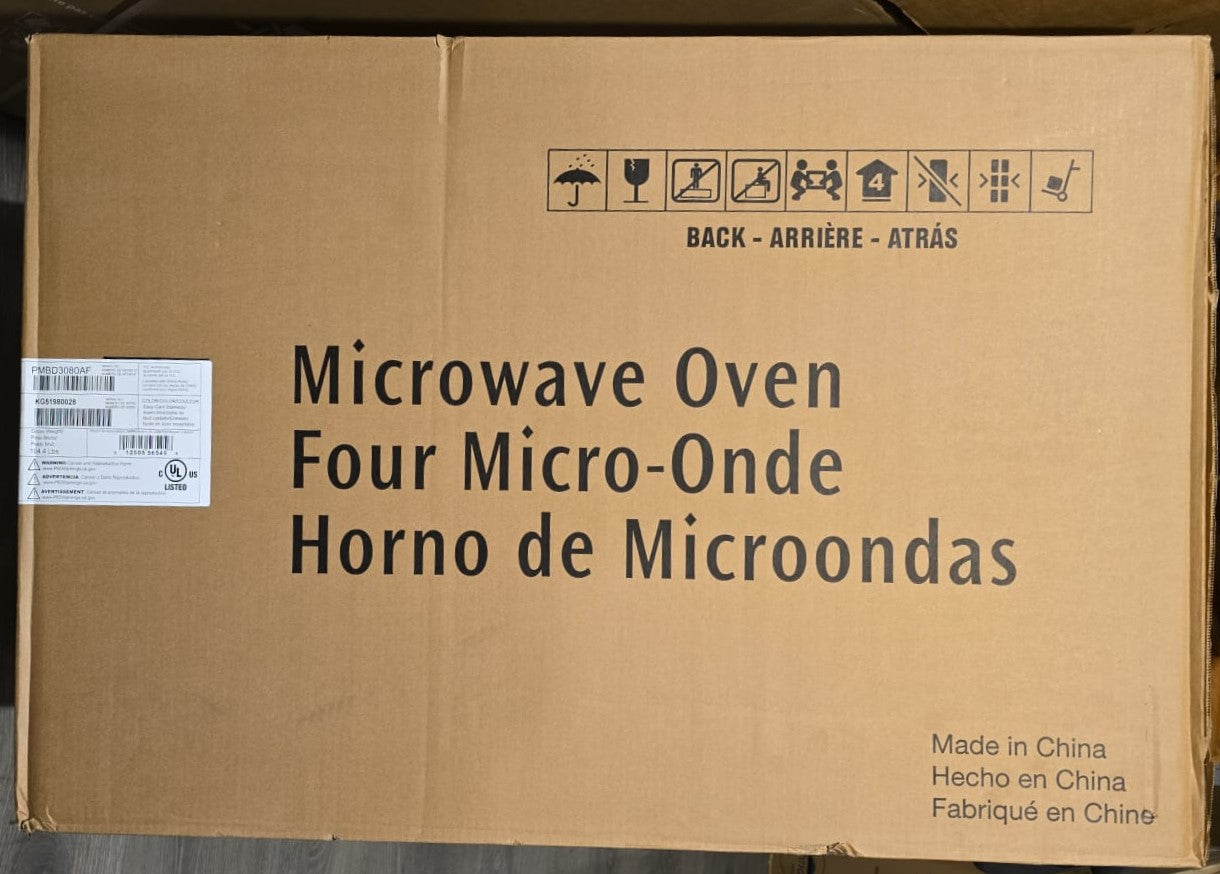 Frigidaire Professional 30 in 1.6 cu ft. Stainless Steel Built-in Microwave Oven with Convection Bake