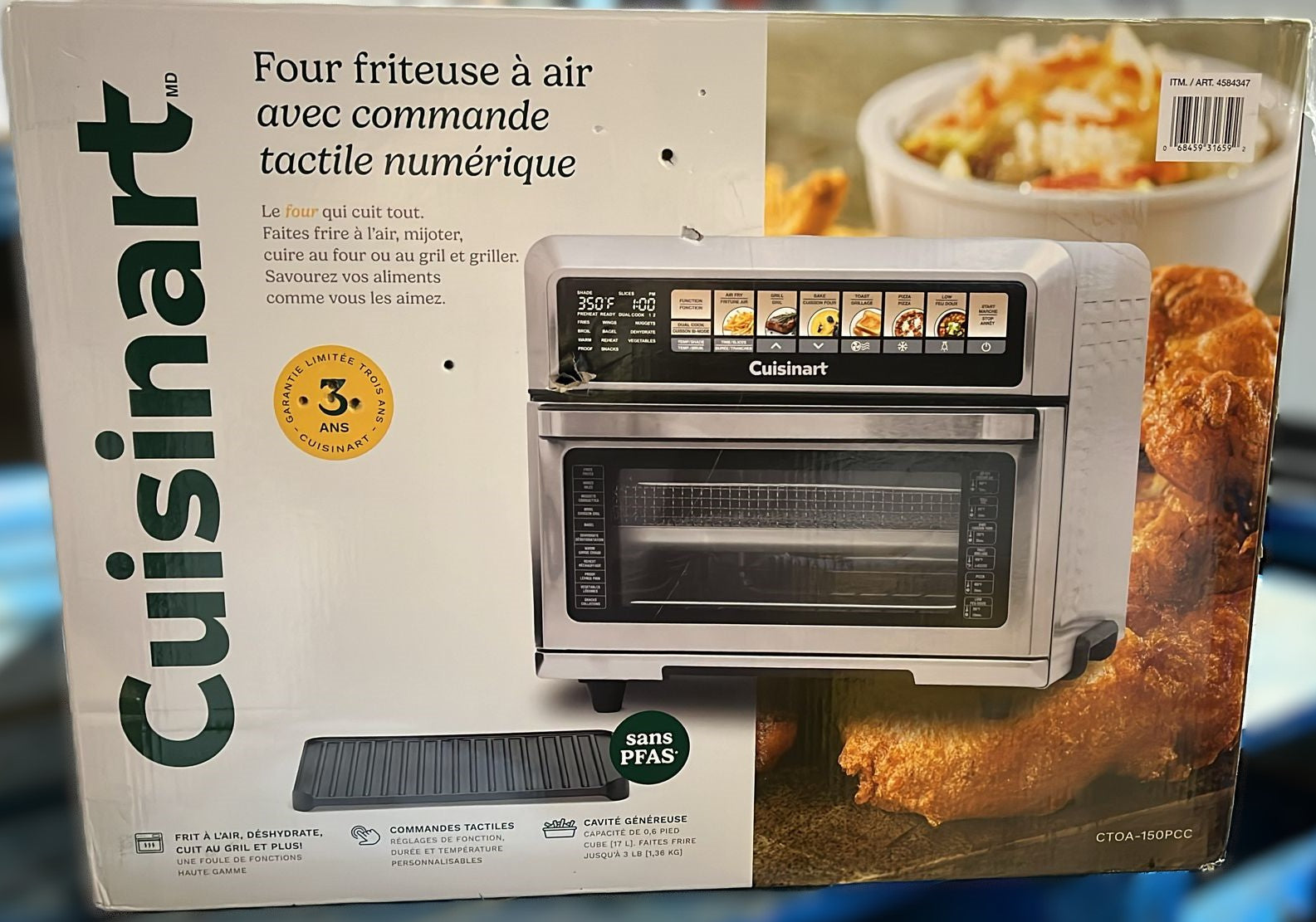 Cuisinart Digital Touch Airfryer Oven