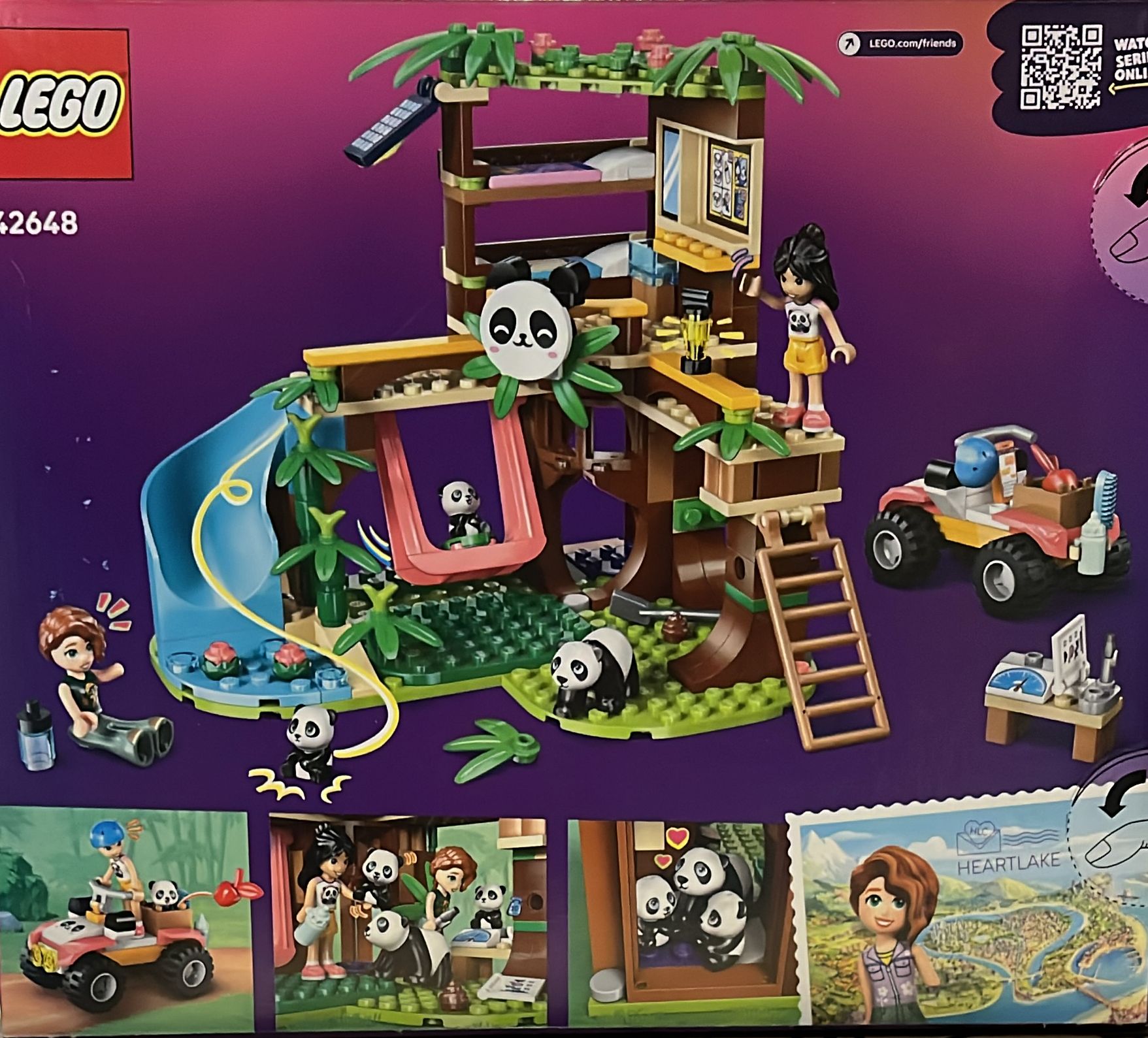 LEGO Panda Sanctuary Animal Care 42648