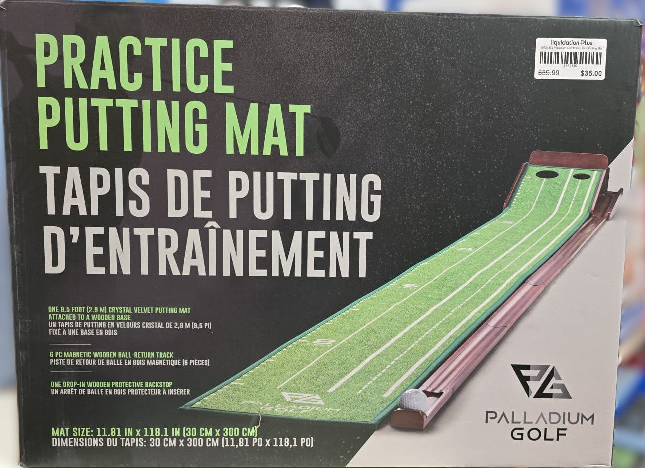 Palladium Golf Indoor Golf Putting Mat