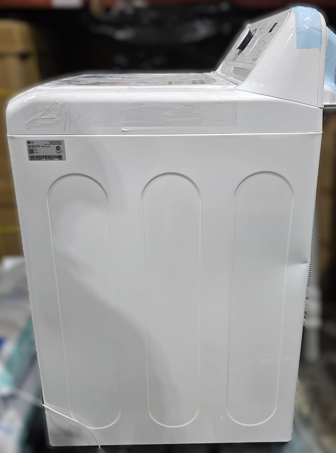 LG 5.2 cu ft. White Top Load Washer with TurboDrum Technology