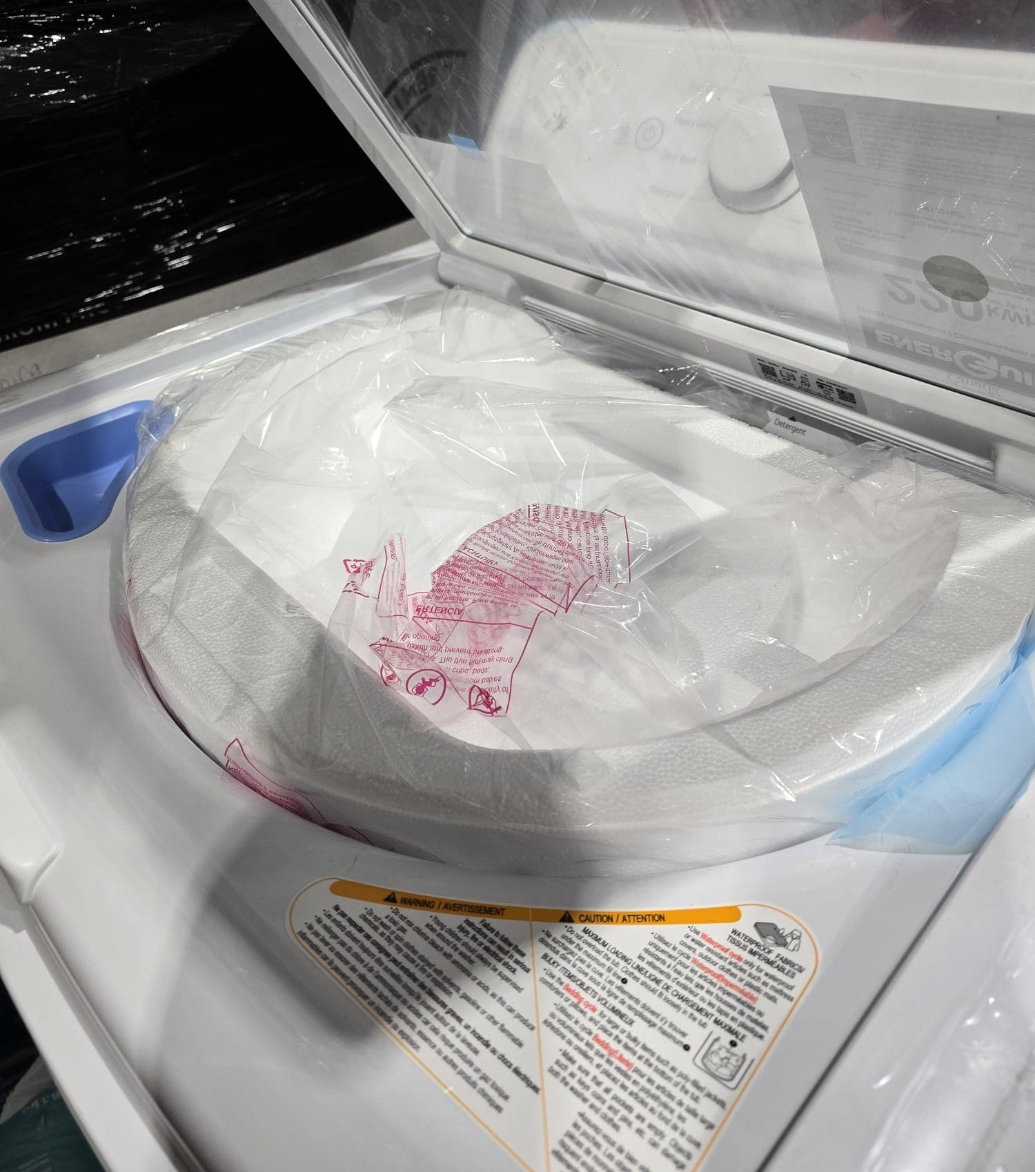 LG 5.2 cu ft. White Top Load Washer with TurboDrum Technology