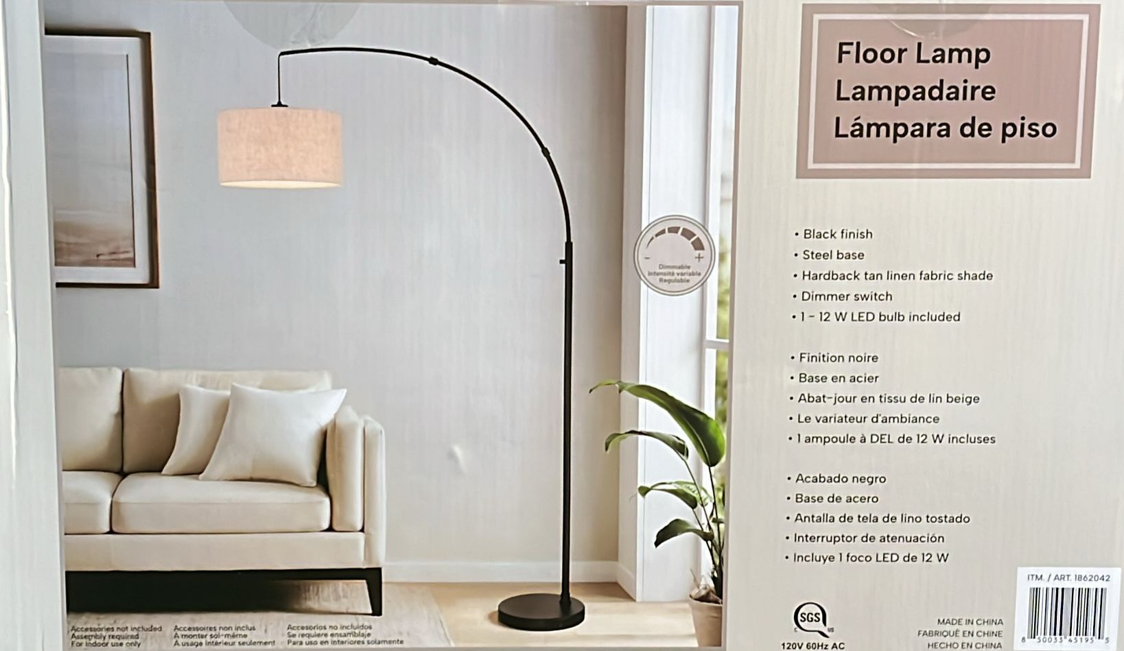 Madrid Arc Floor Lamp