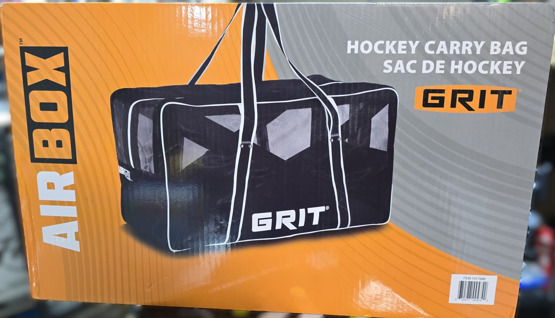 GRIT AIRBOX 91.4-cm (36-in.) Hockey Carry Bag
