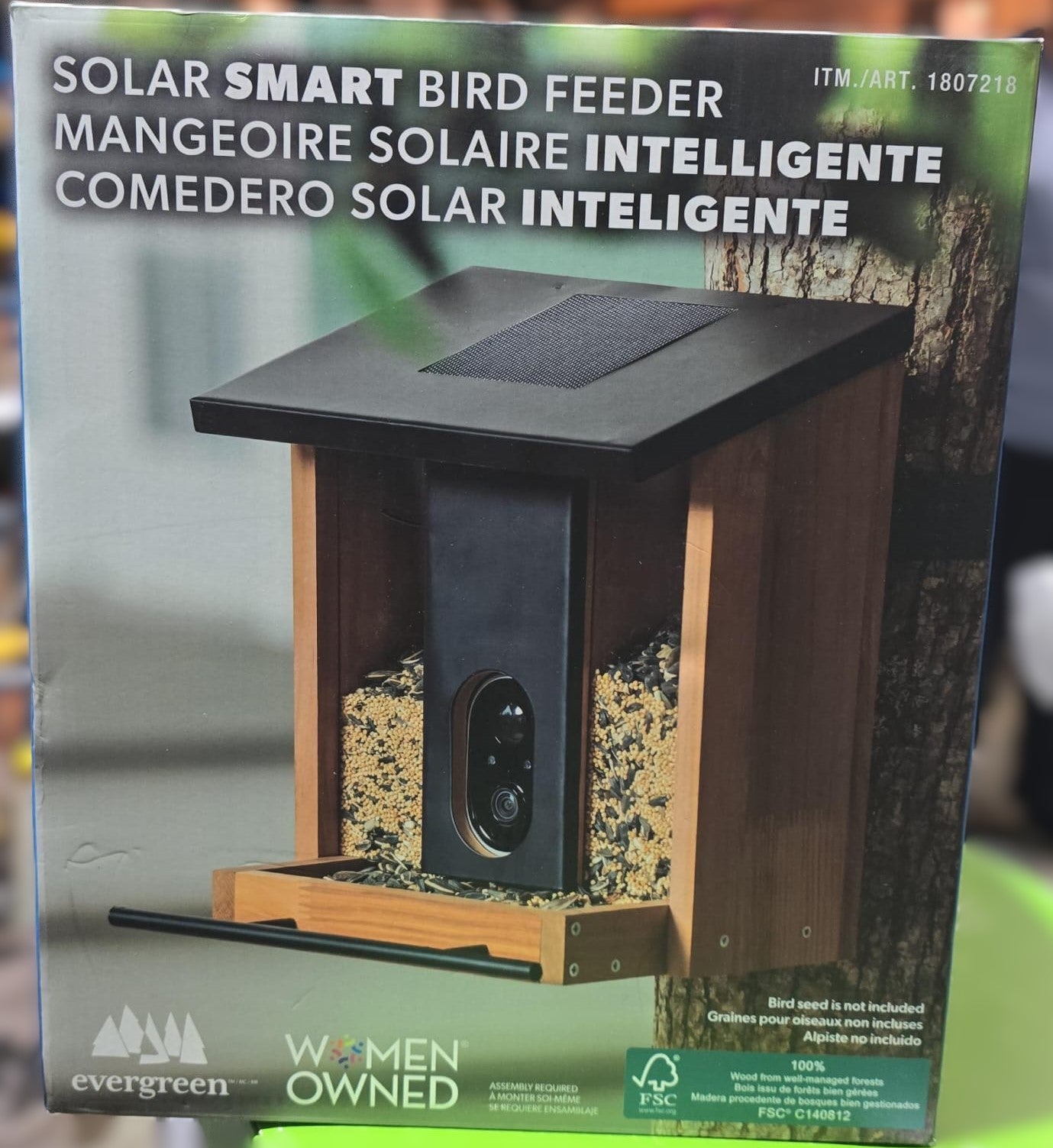 Solar Smart Bird Feeder
