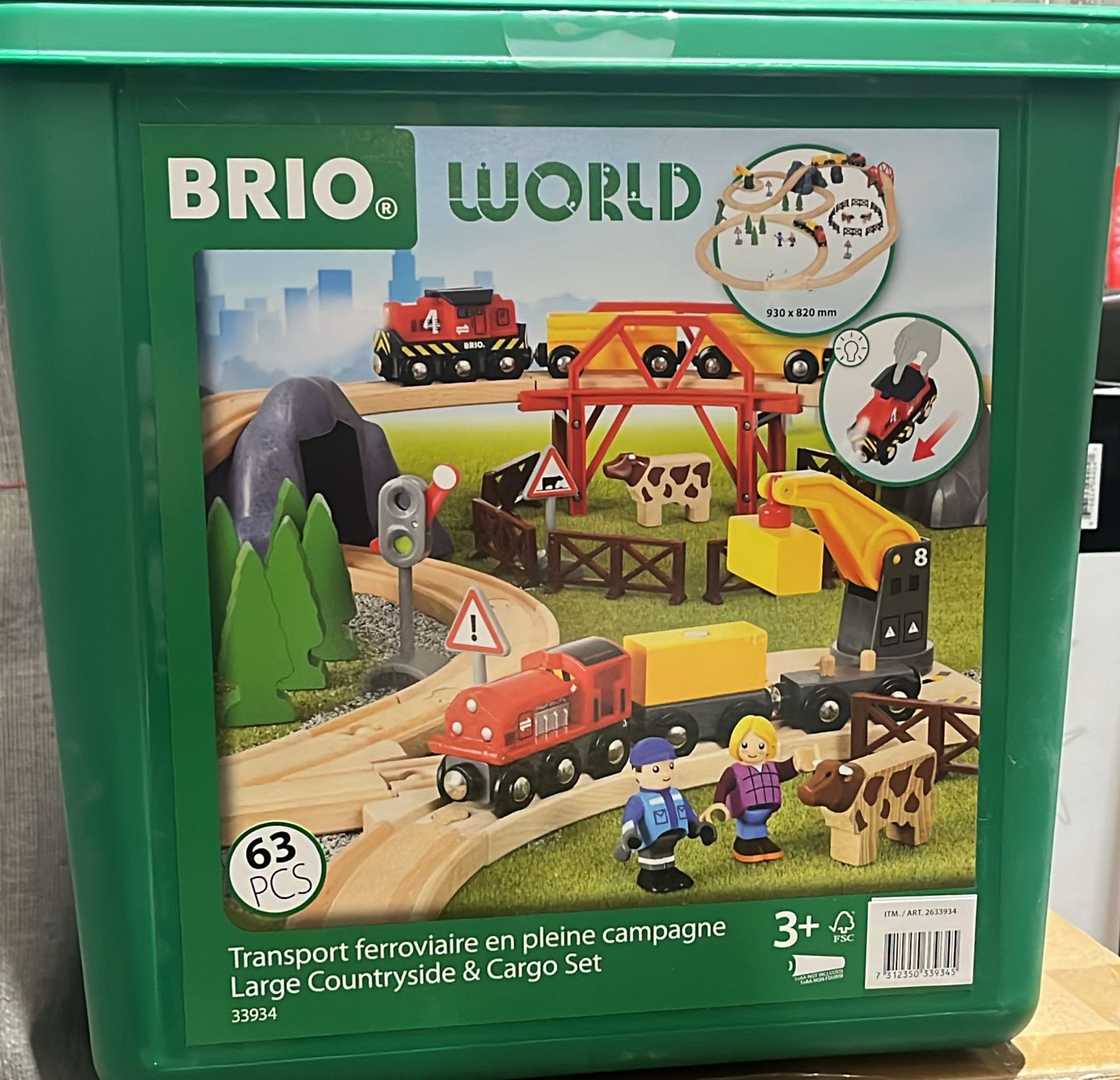 BRIO Large Countryside and Cargo Set
