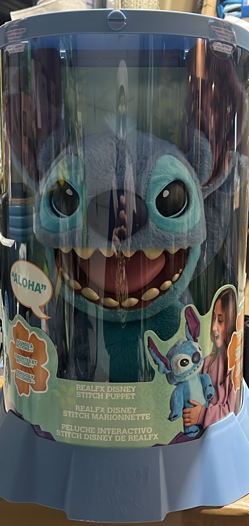 RealFX Disney Stitch Puppet