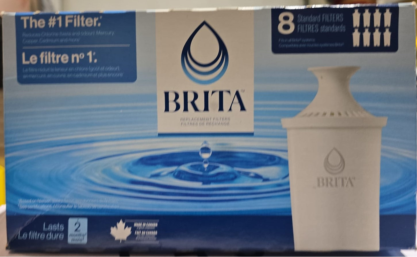 Brita Replacement Filters, 8-pack