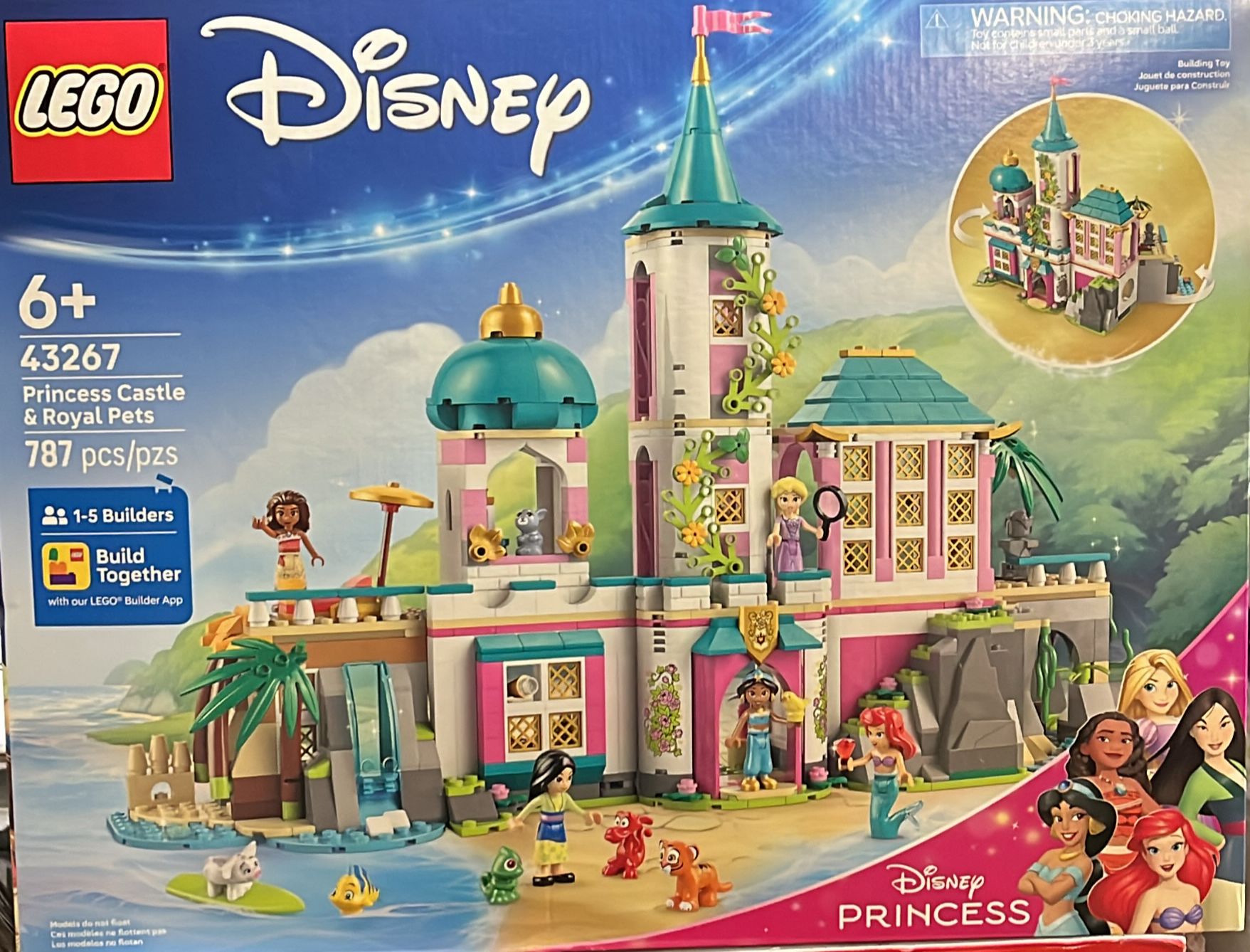 LEGO 43267 Princess Castle & Royal Pets