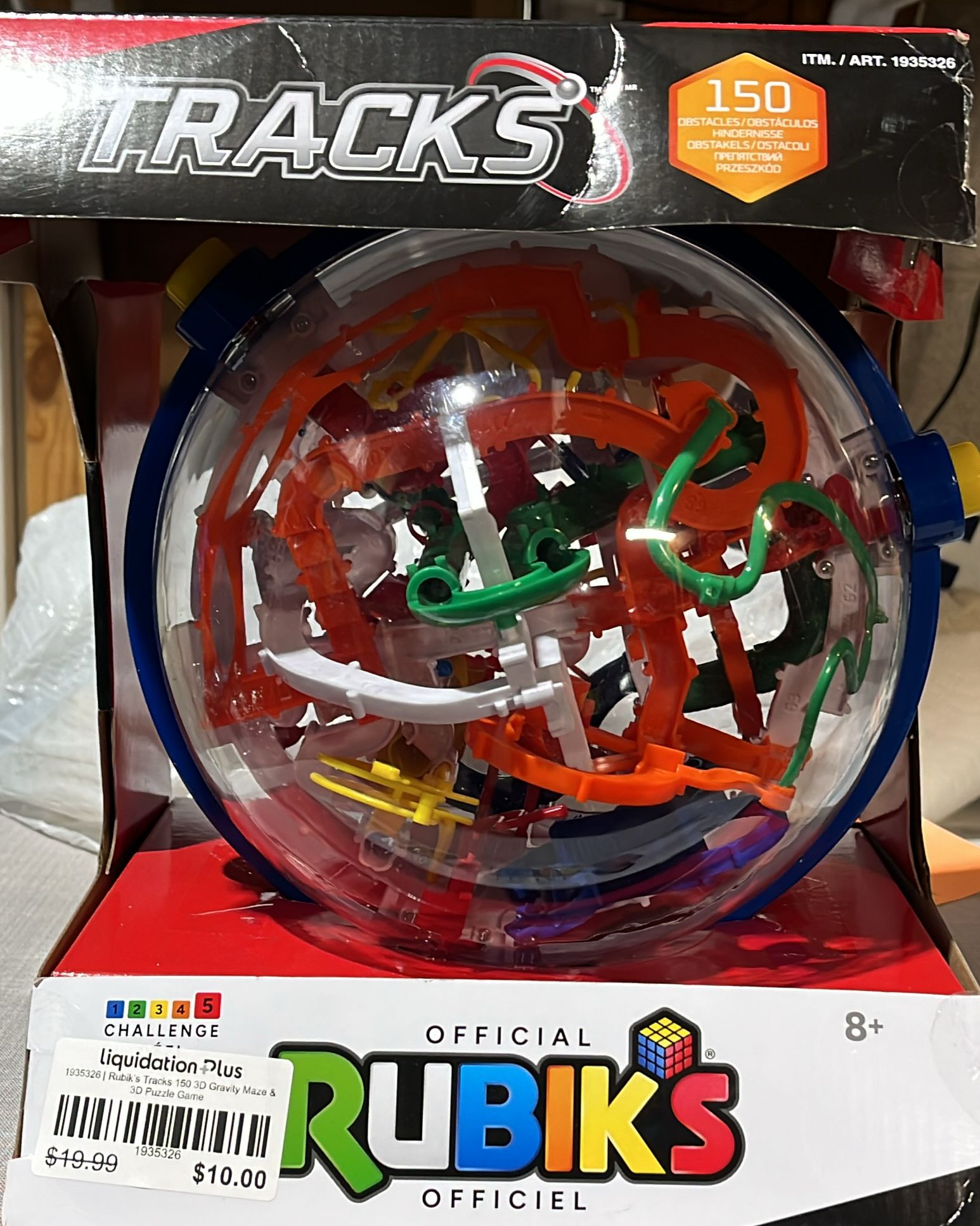 Rubik’s Tracks 150 3D Gravity Maze & 3D Puzzle Game