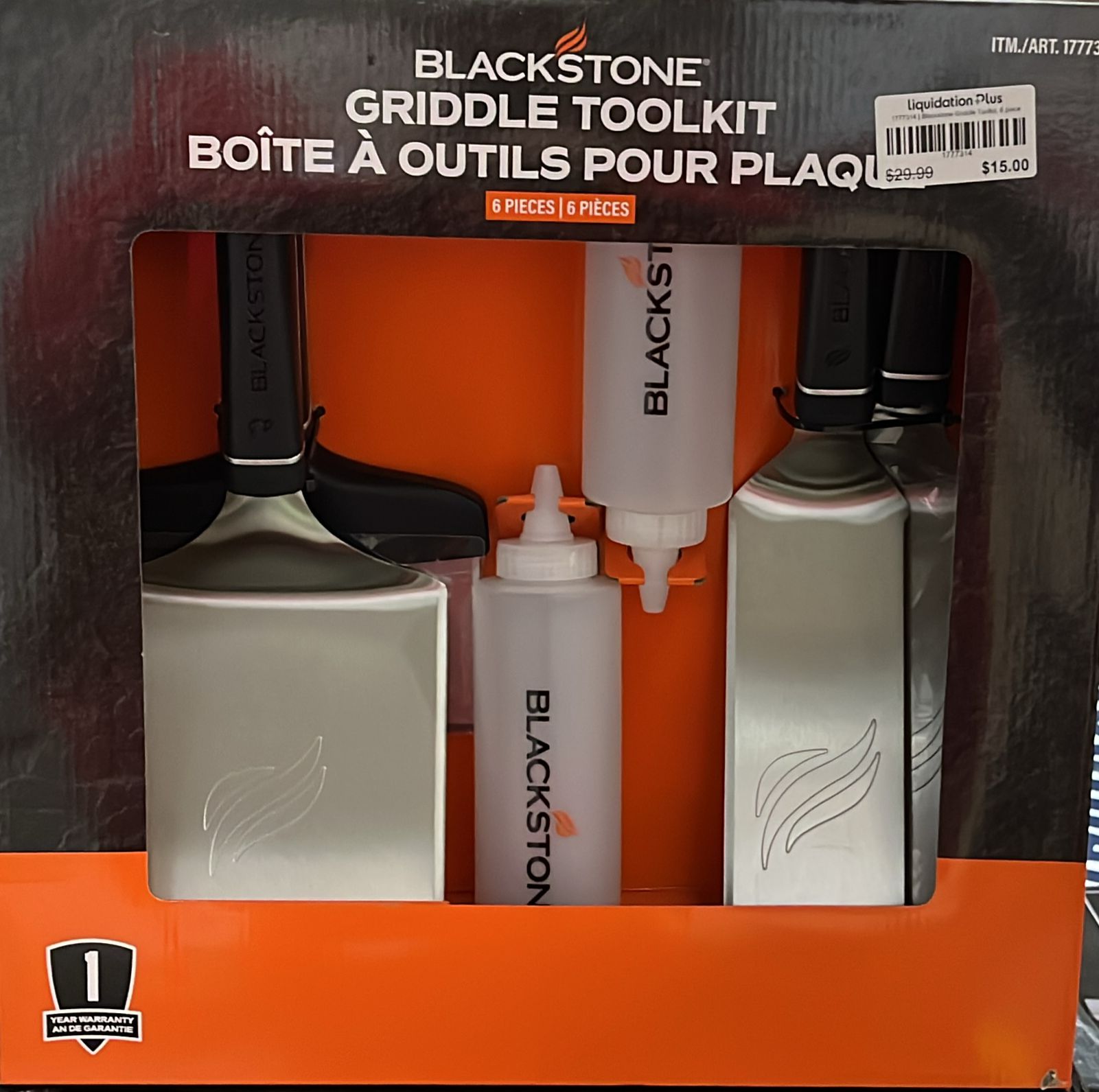 Blackstone Griddle Toolkit, 6 piece