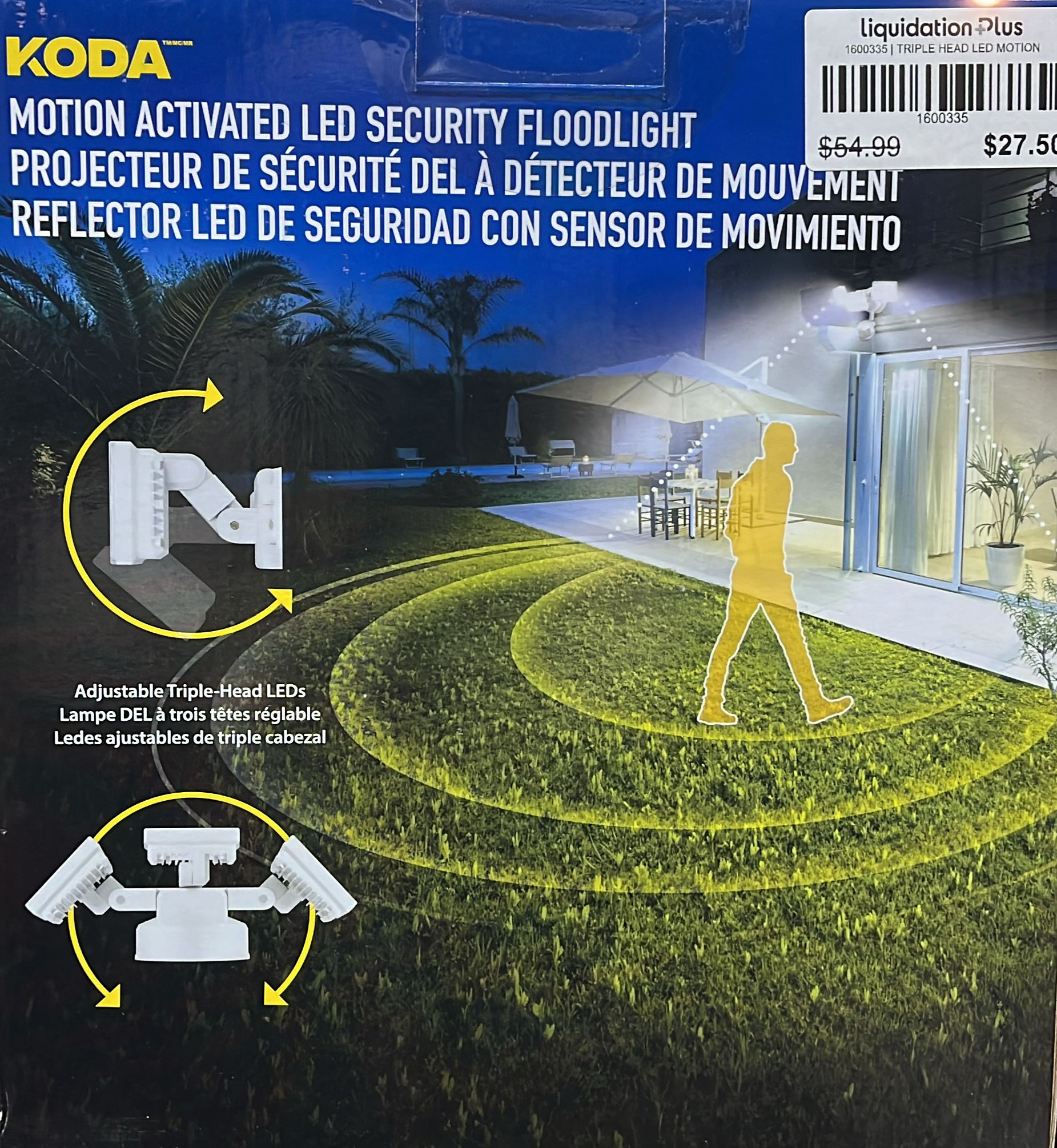 Koda Motion Activated LED Security Floodlight