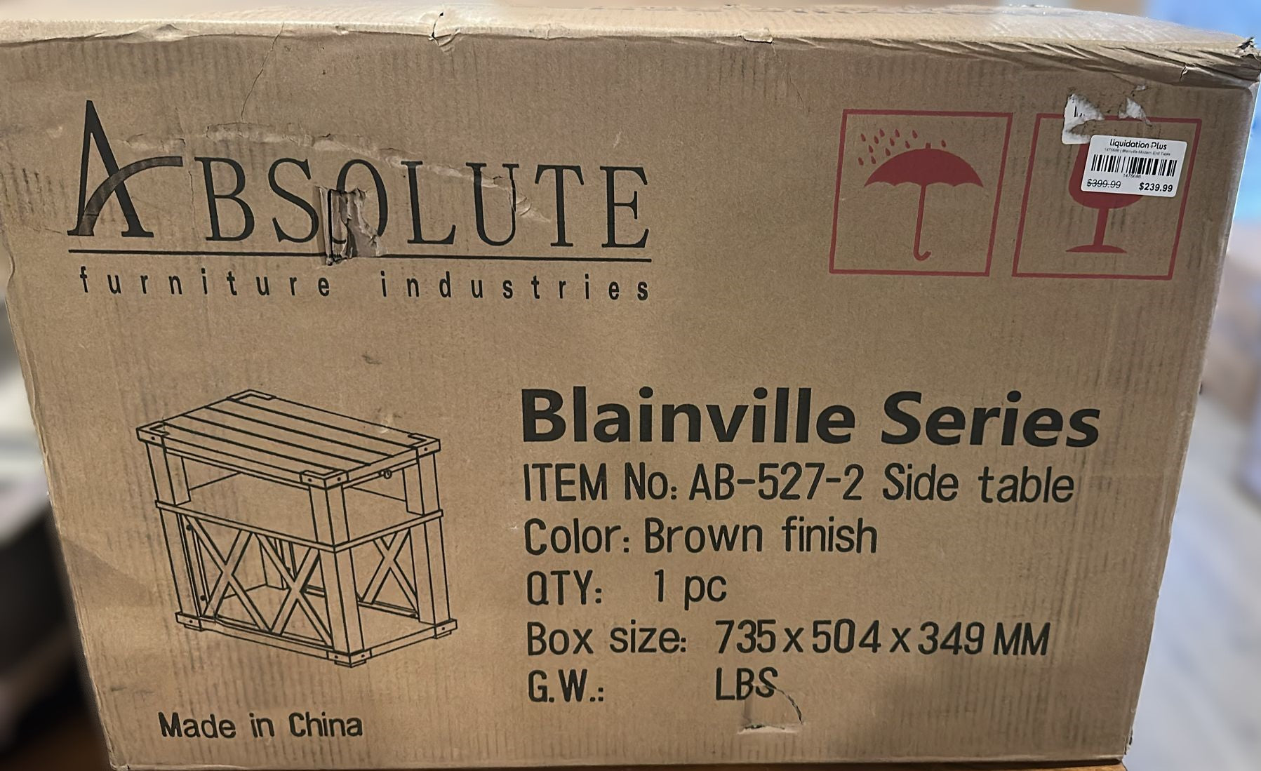 Blainville Modern End Table