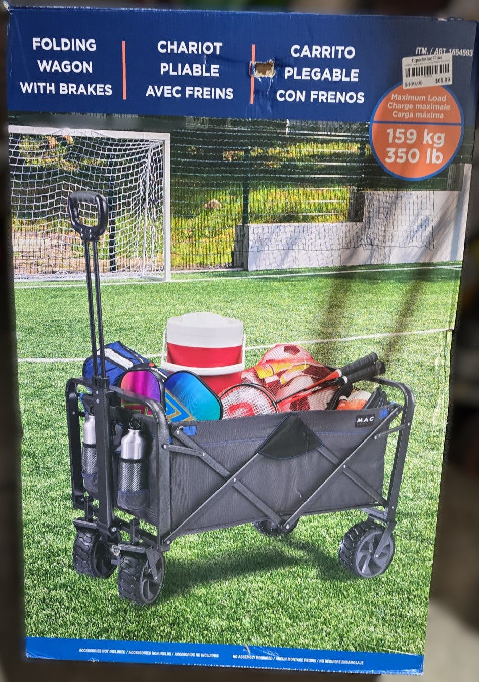 Mac Sport XL Folding Wagon with Brake
