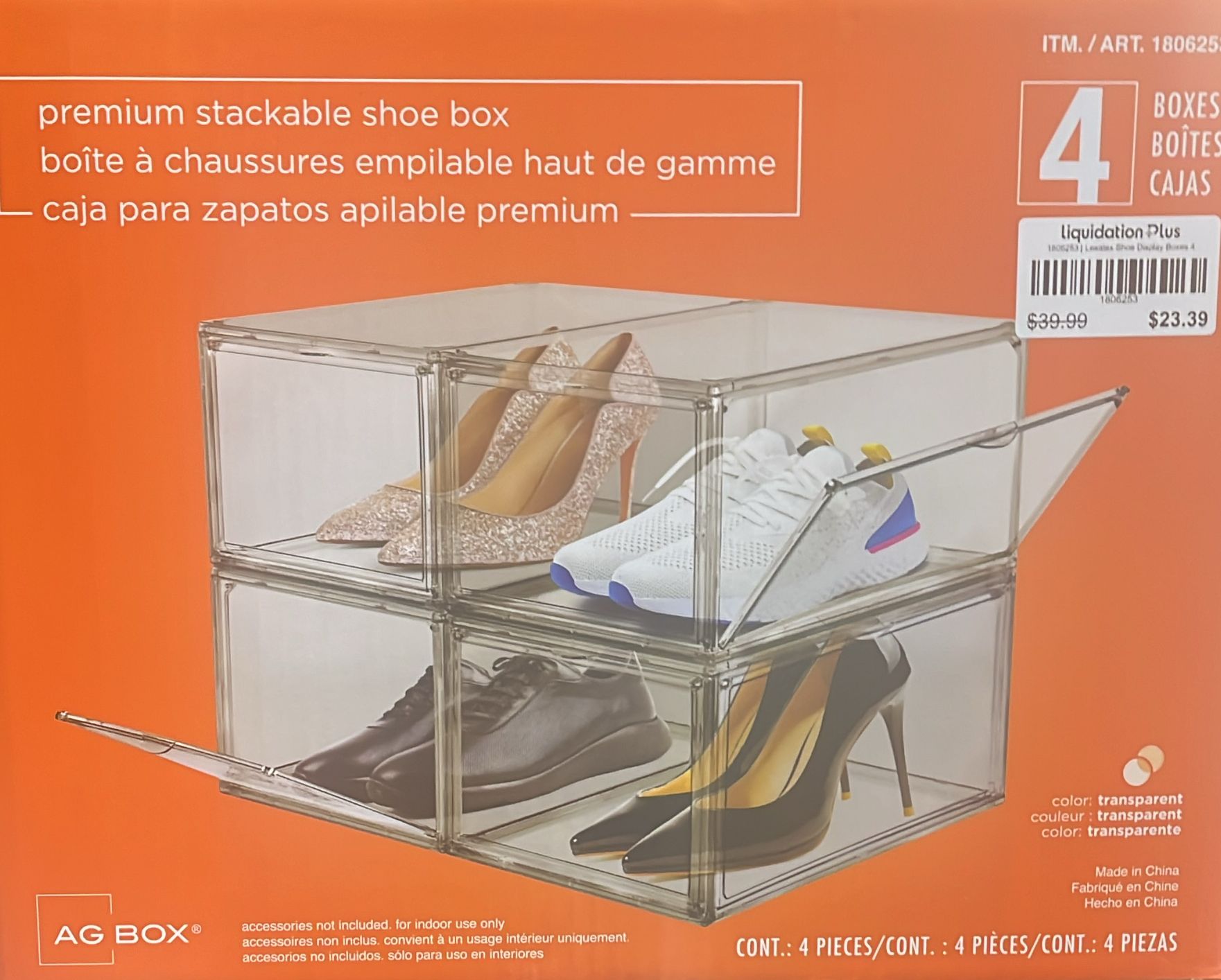 Lesatex Shoe Display Boxes 4