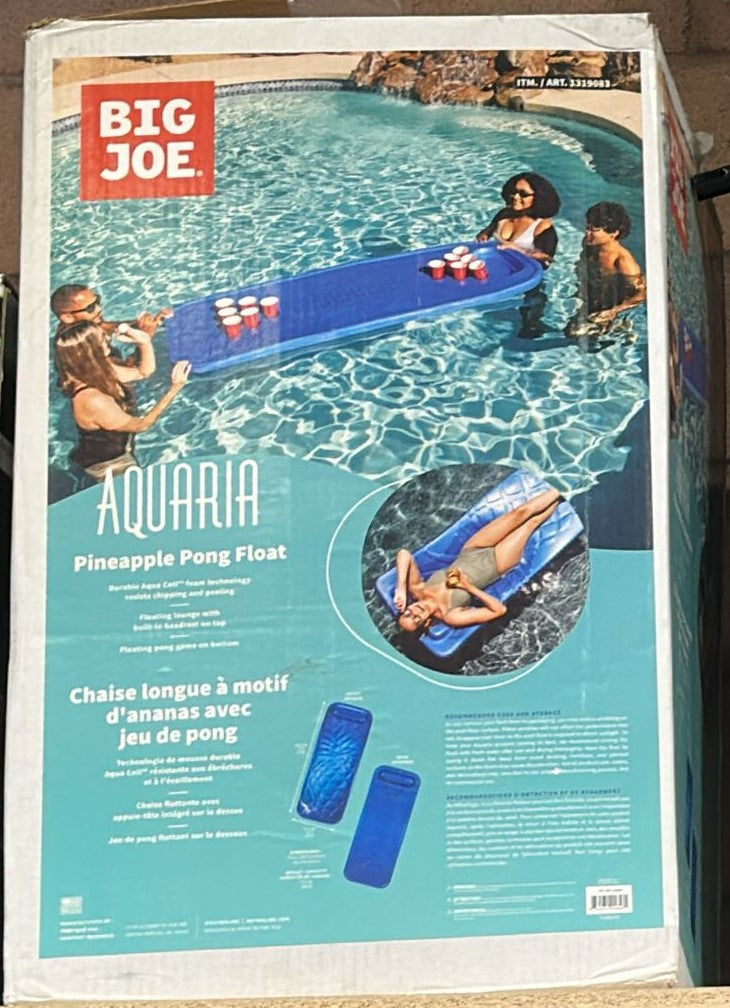 BIG JOE REVERSABLE POOL FLOAT 190.5CM X 71CM X 6.3 CM